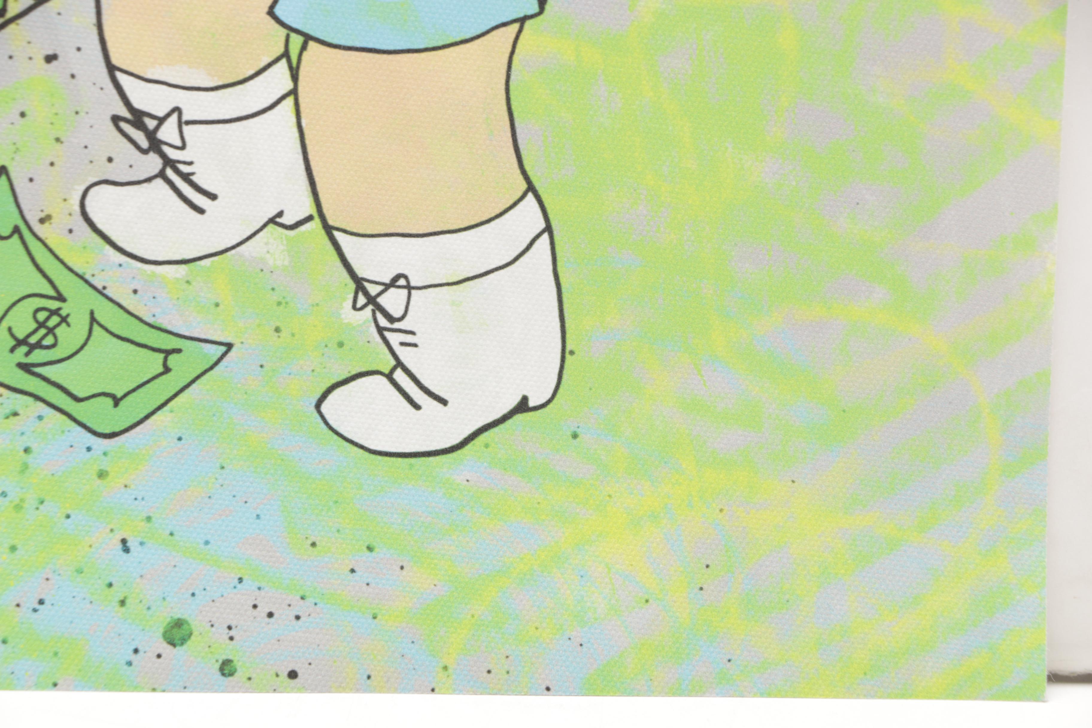 Crisp Limited Edition Pop-Art Giclee of Richie Rich "Money Laundering"