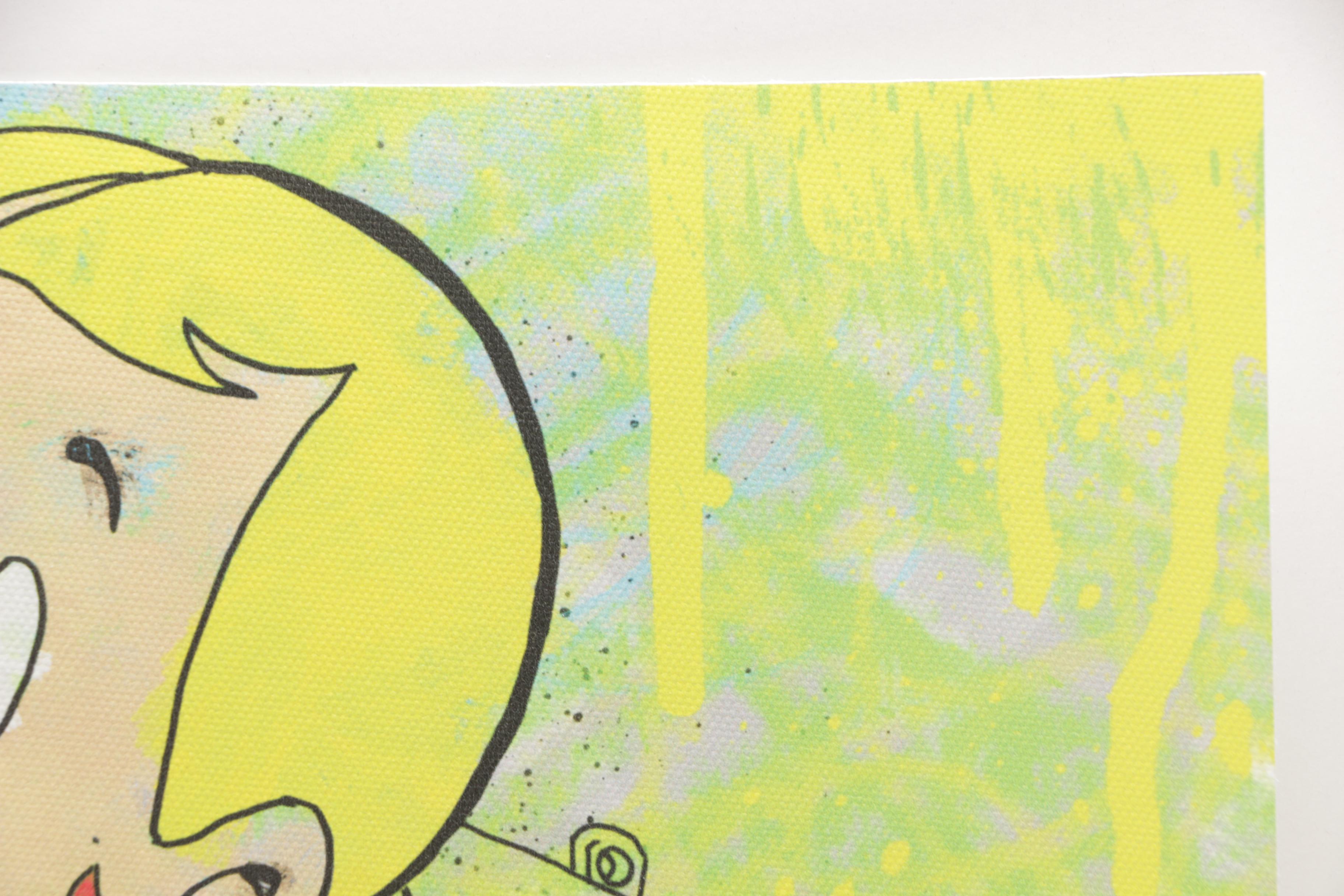 Crisp Limited Edition Pop-Art Giclee of Richie Rich "Money Laundering"