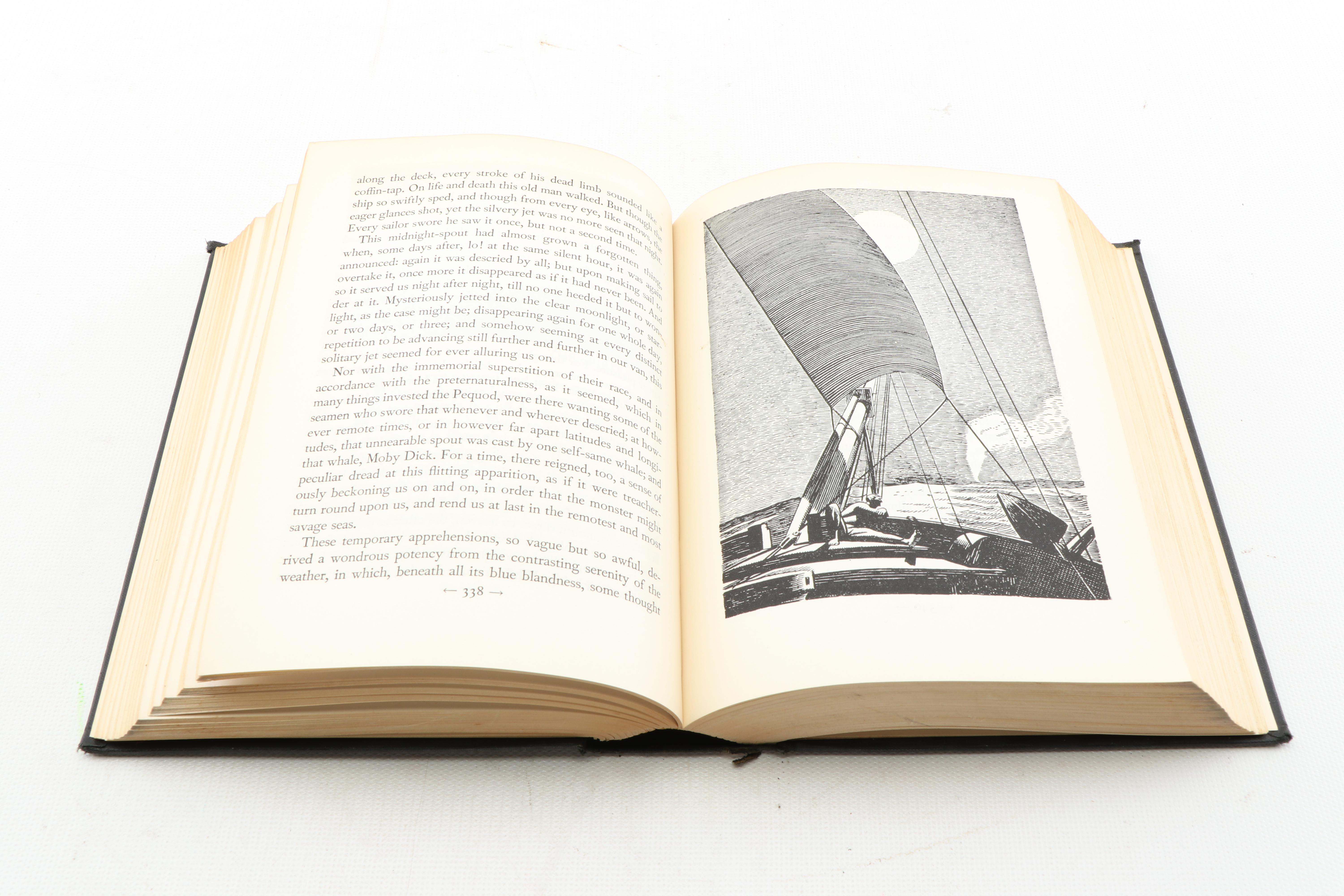Rockwell Kent Illustrated "Moby Dick" by Herman Melville, 1930