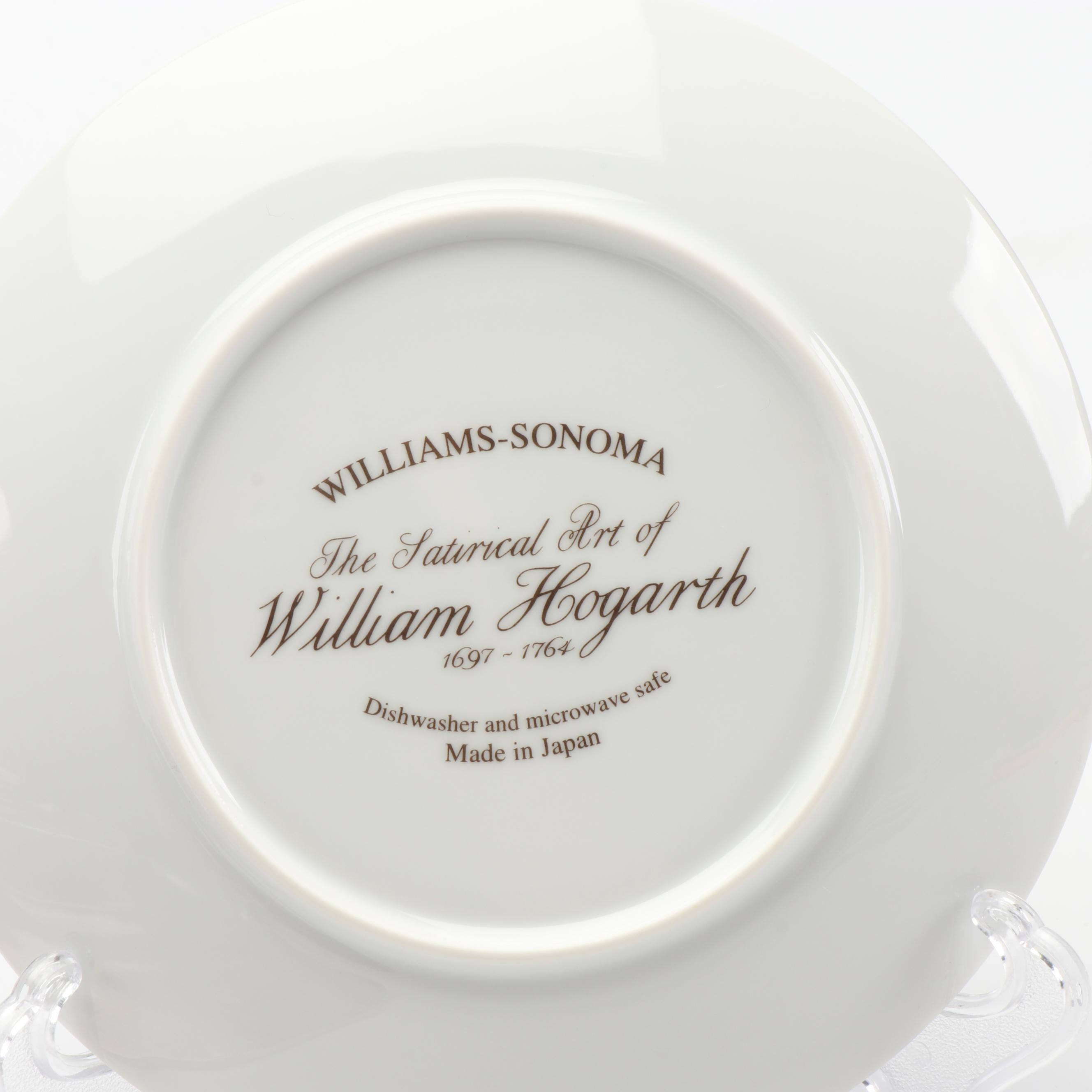 Williams-Sonoma "William Hogarth" Plates with Wilton Armetale Meat Tray and More