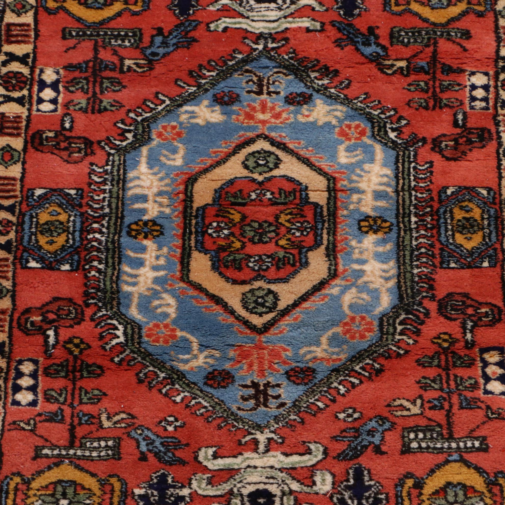 Hand-Knotted Persian Ardabil Rug