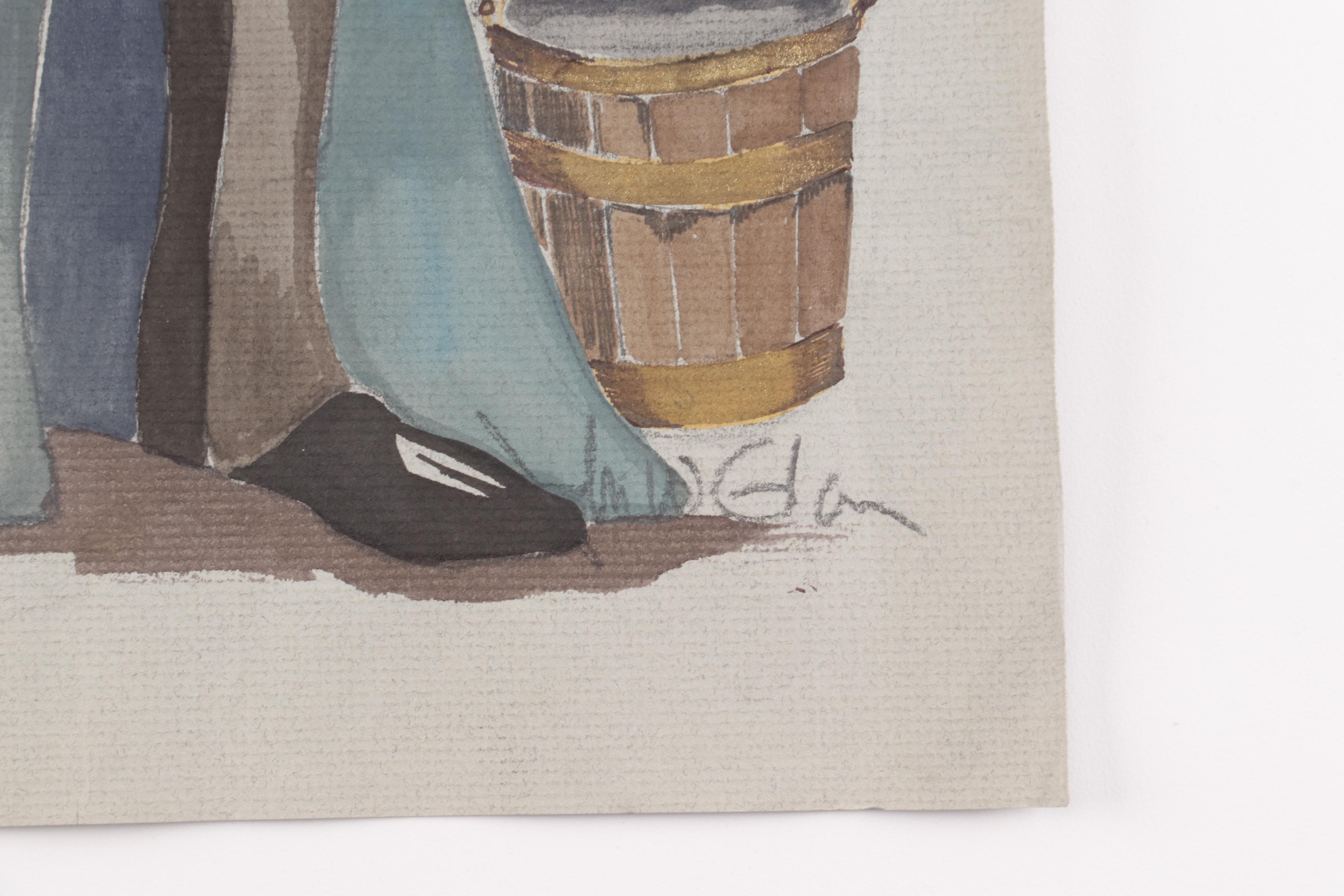 John Glaser "A Penny for a Song" Stage Costume Designs