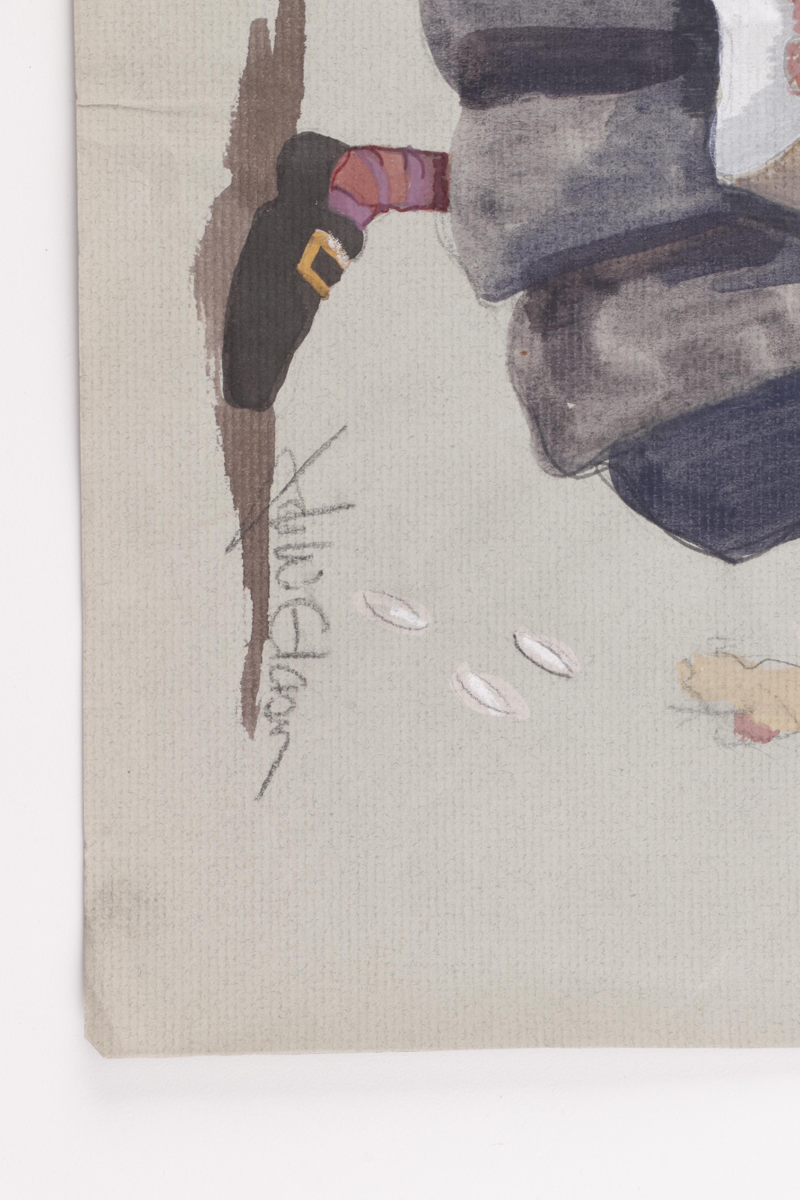 John Glaser "A Penny for a Song" Stage Costume Designs