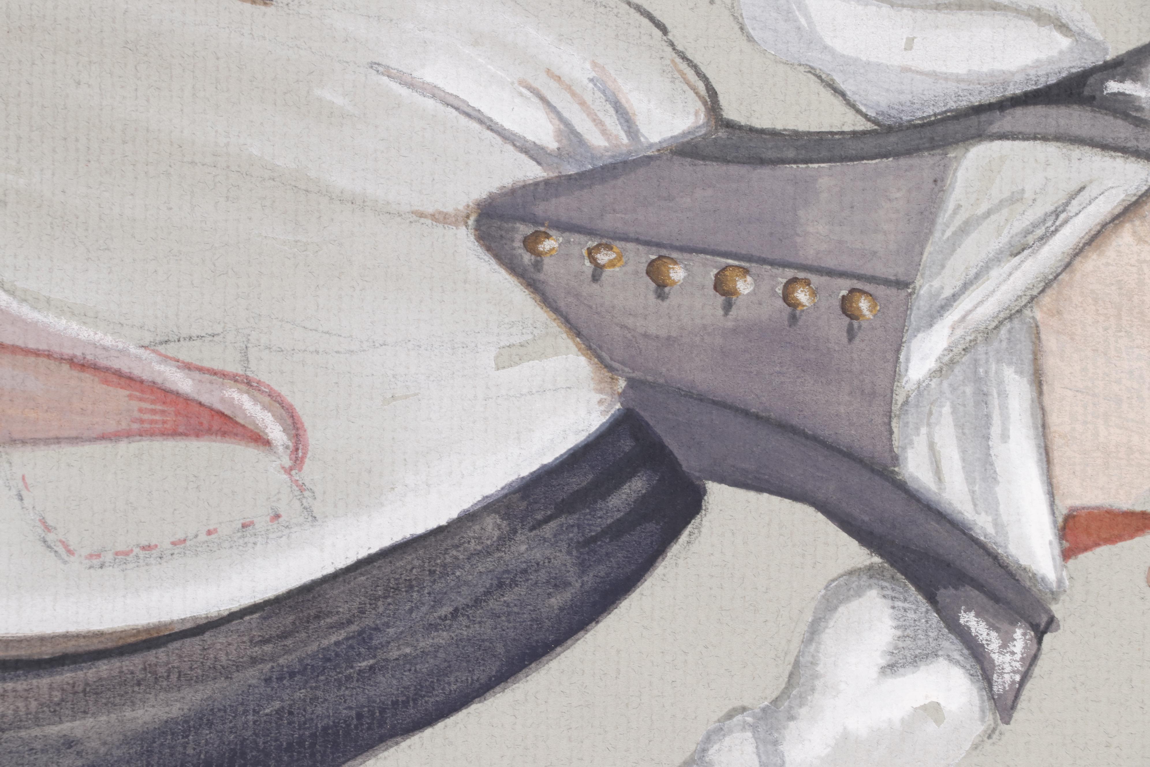 John Glaser "A Penny for a Song" Stage Costume Designs