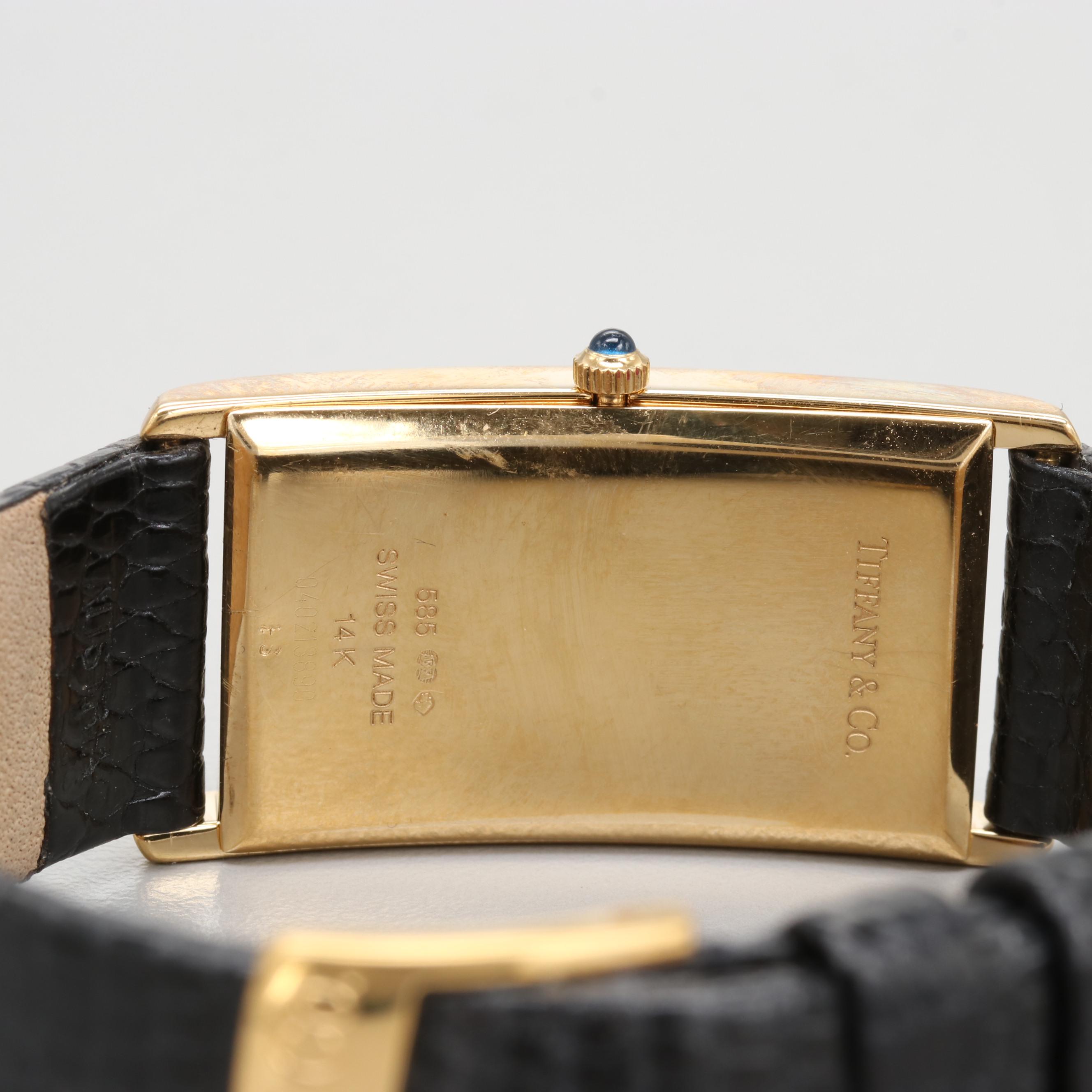 Tiffany & Co. 14K Yellow Gold Quartz Watch