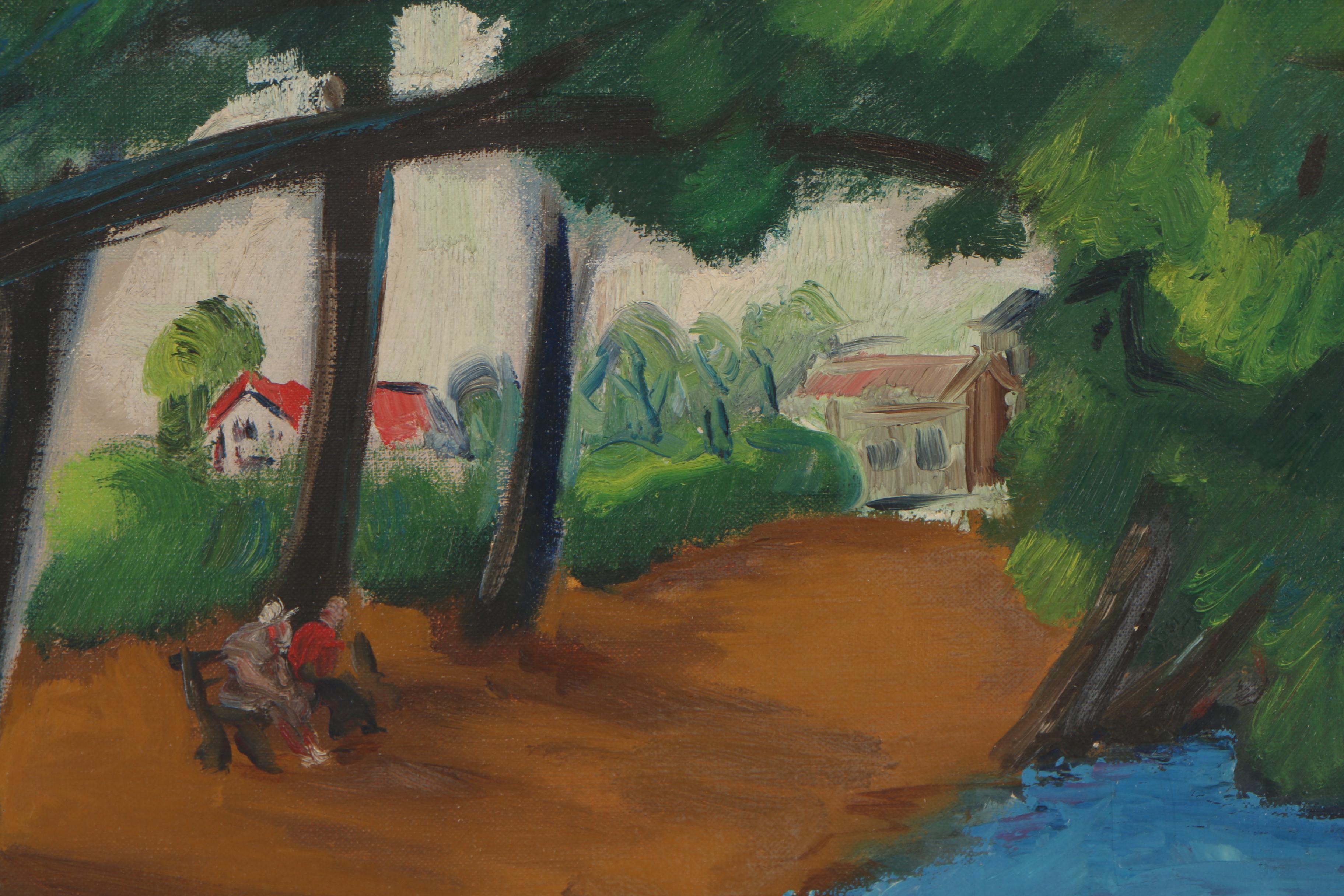 Thomas Brownell Eldred Oil Painting