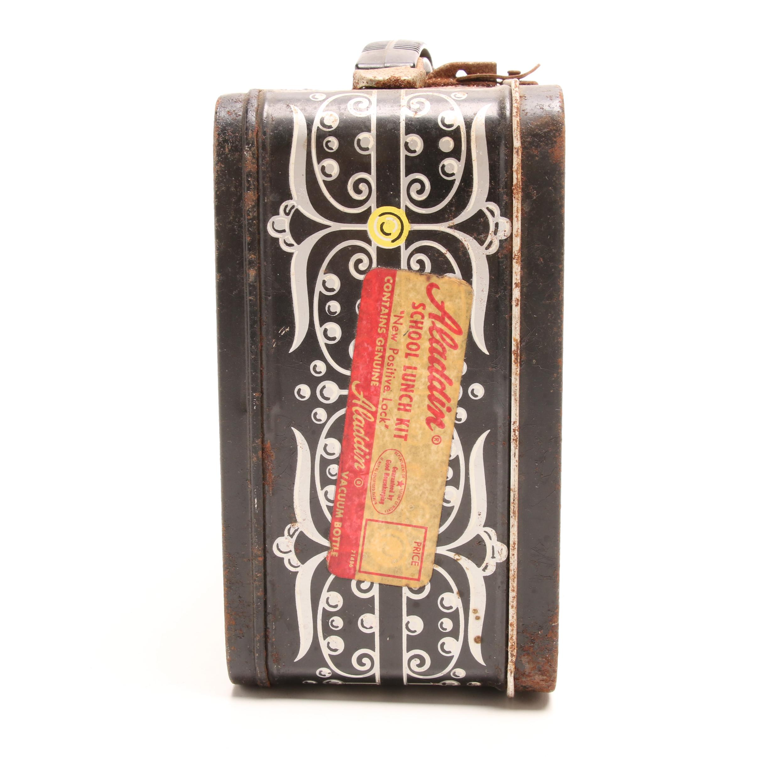 1950s Walt Disney "Zorro" Aladdin Industries Metal Lunch Box