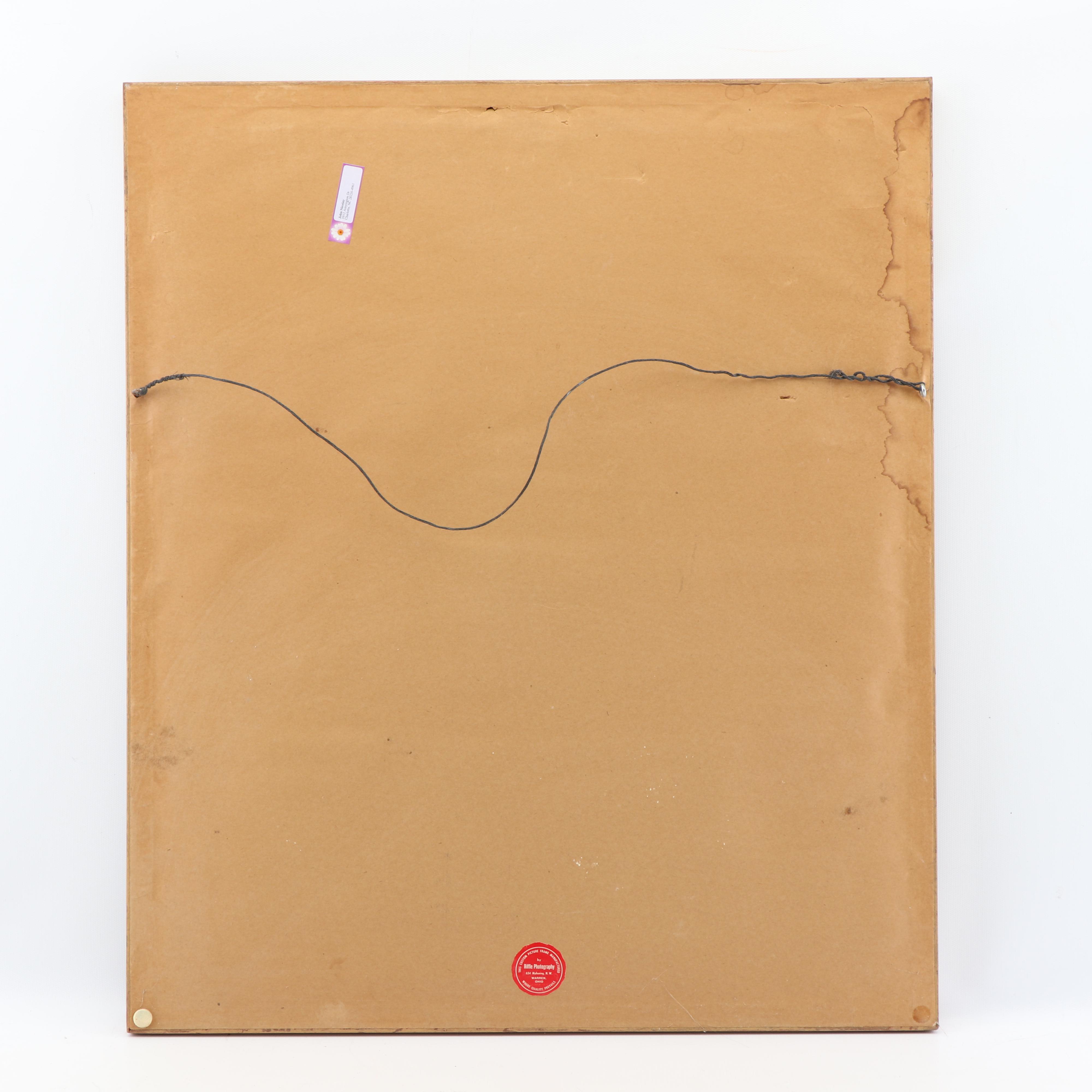 Offset Lithograph Floral Still-life after Elmer Greene