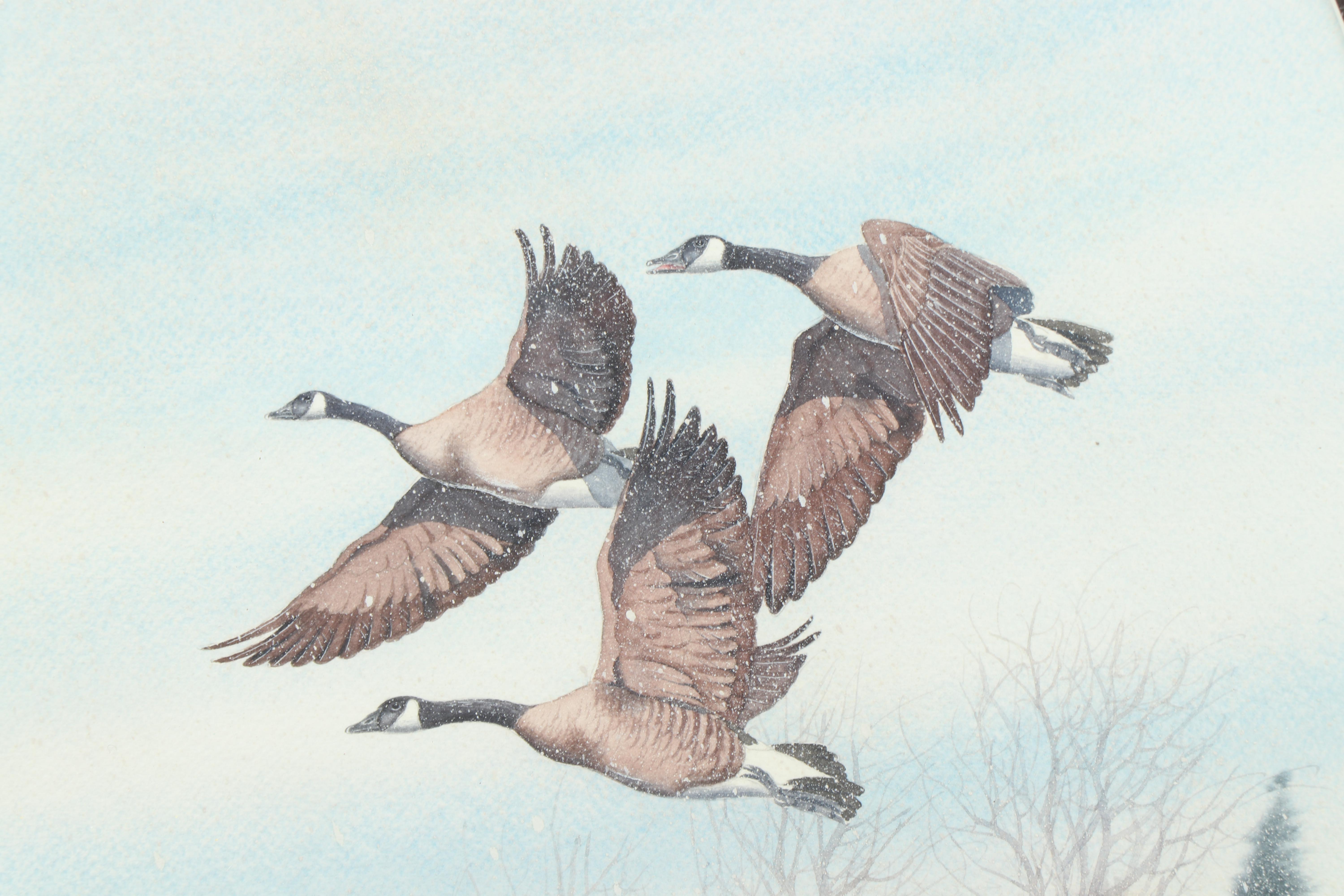 Watercolor Painting Ned Ewell