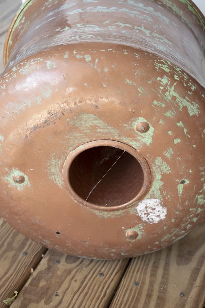 Vintage Falls City Minnow Bucket, Milk Can and Copper Hose Bucket