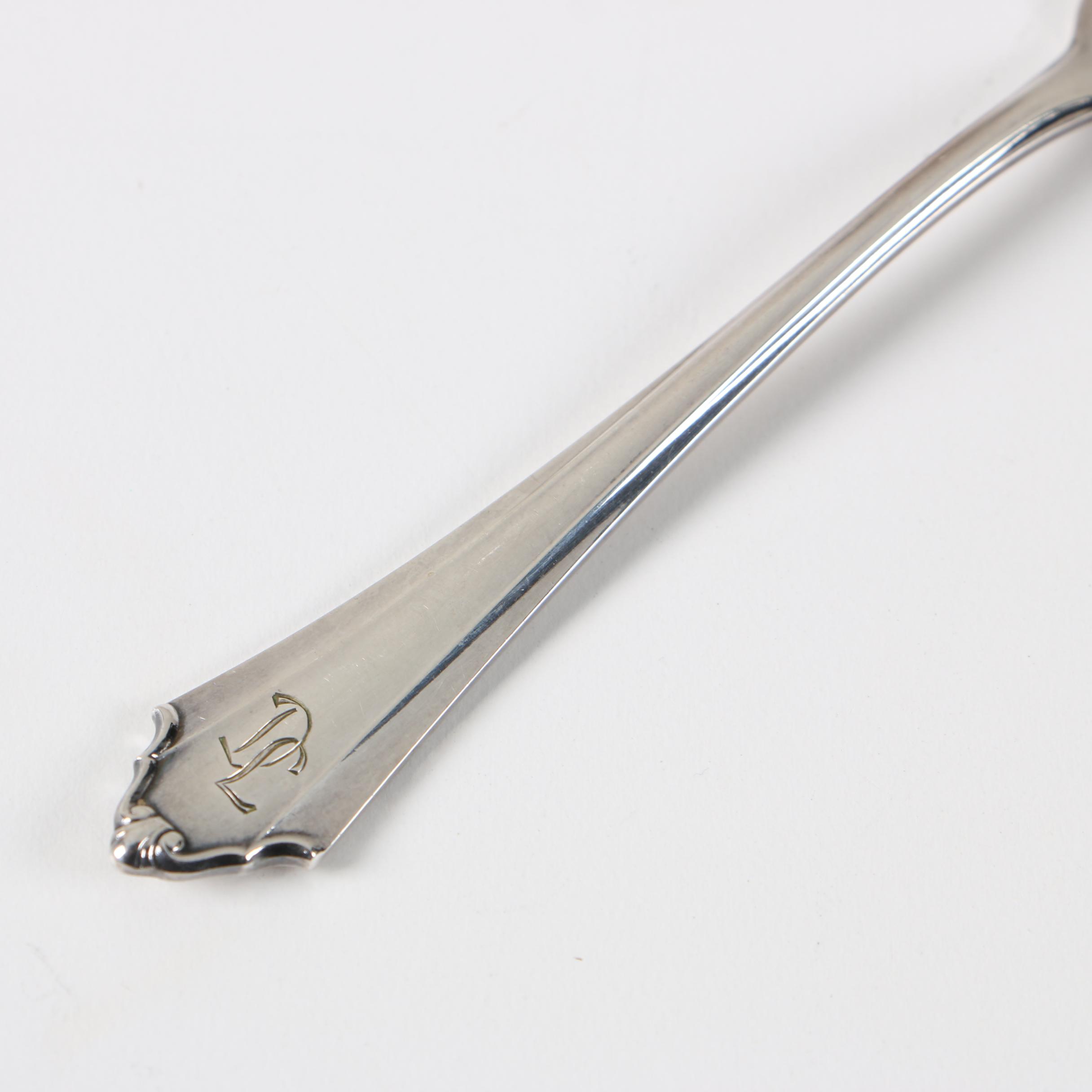 Bremer Silberwarenfabrik German 800 Silver Flatware