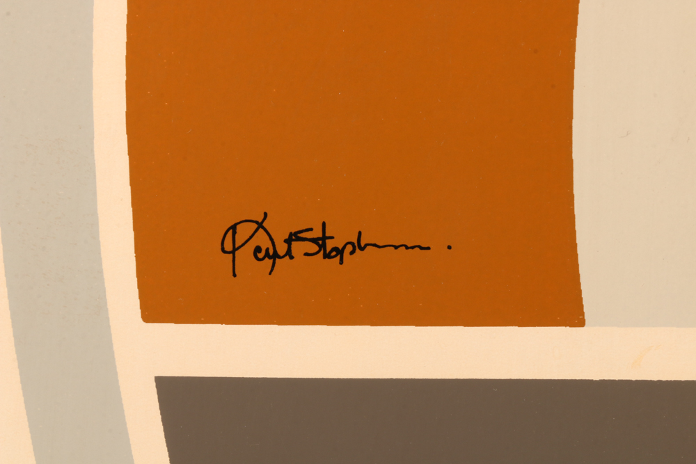 Abstract Geometric Serigraph