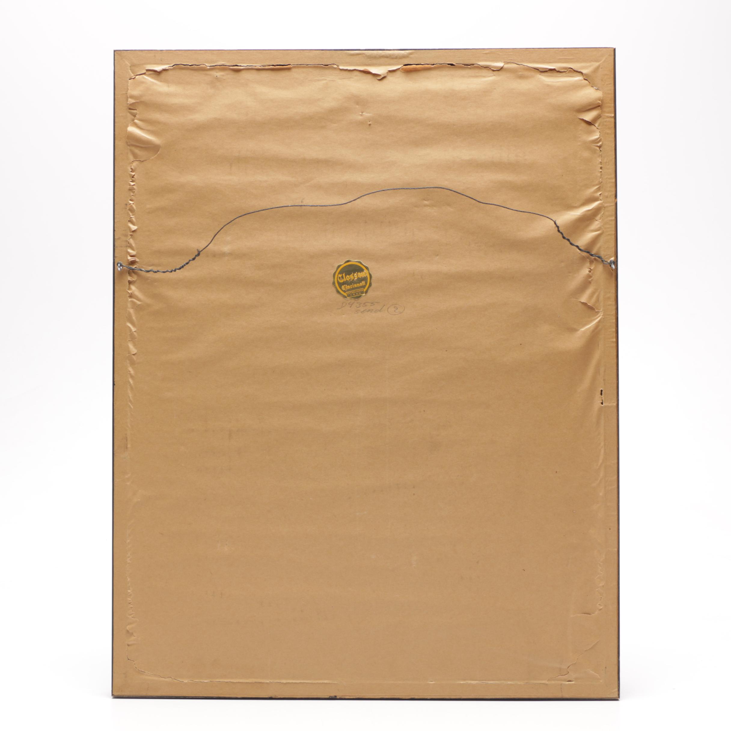 Tōkōen Hokuei Woodblock Print of Kabuki actor Nakamura Utaemon