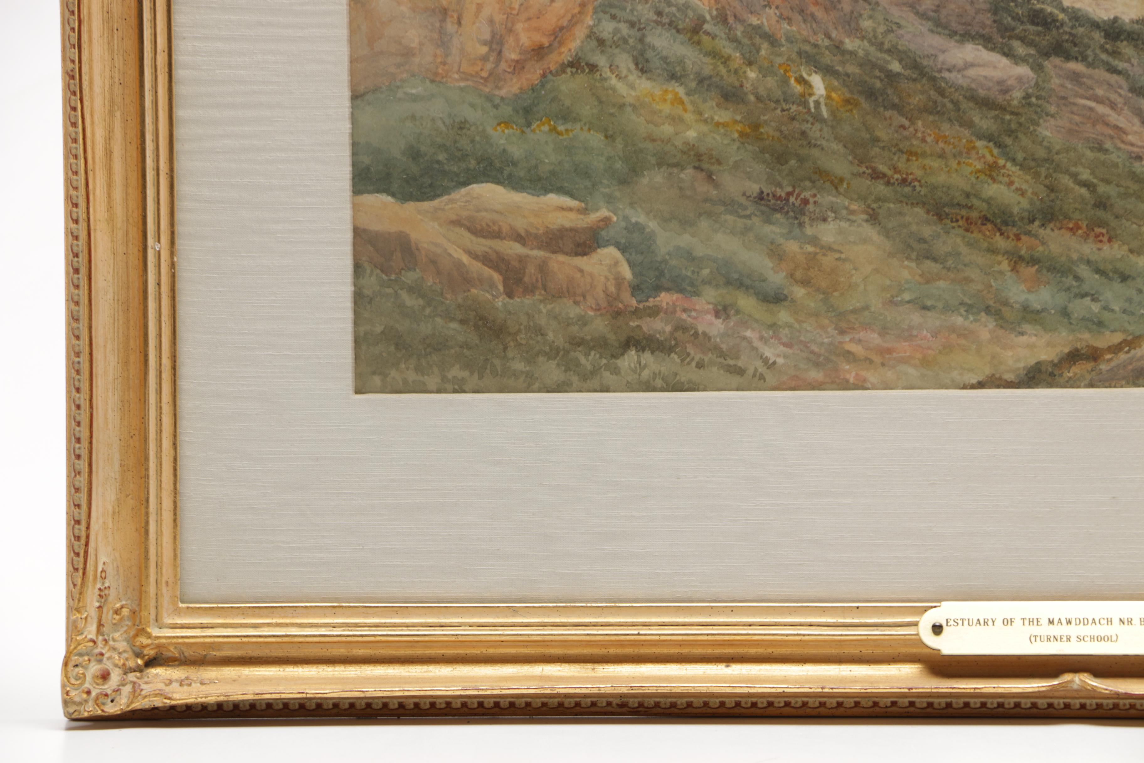 Late 19th Century British Landscape Watercolor Painting