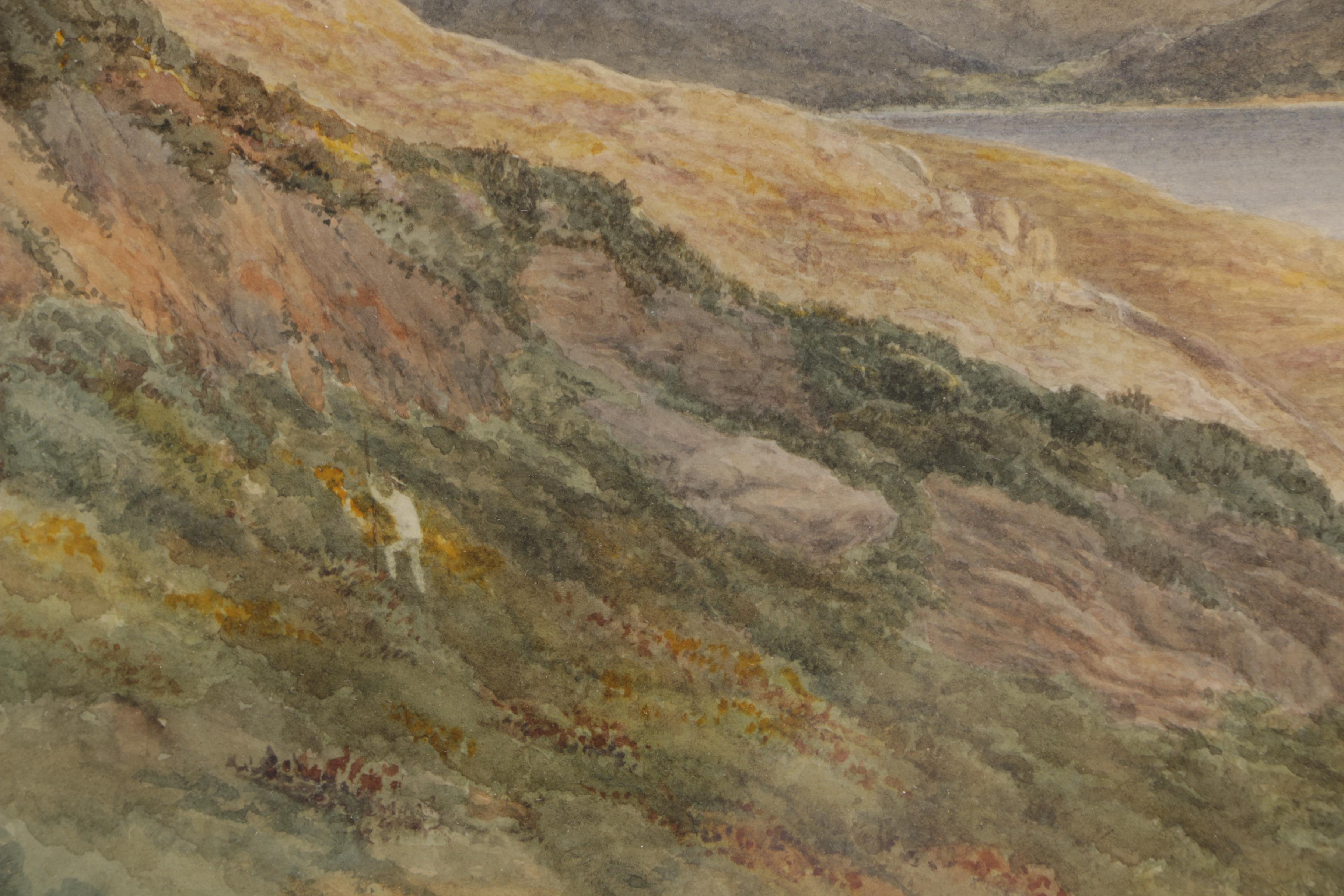 Late 19th Century British Landscape Watercolor Painting