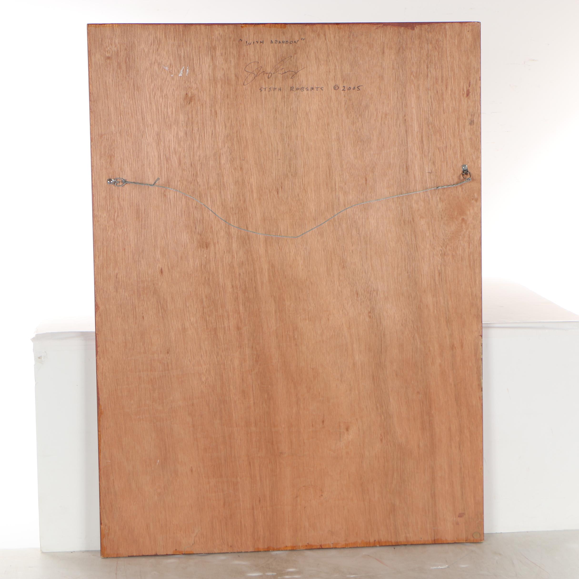 Steph Roberts Oil Painting "With Abandon"