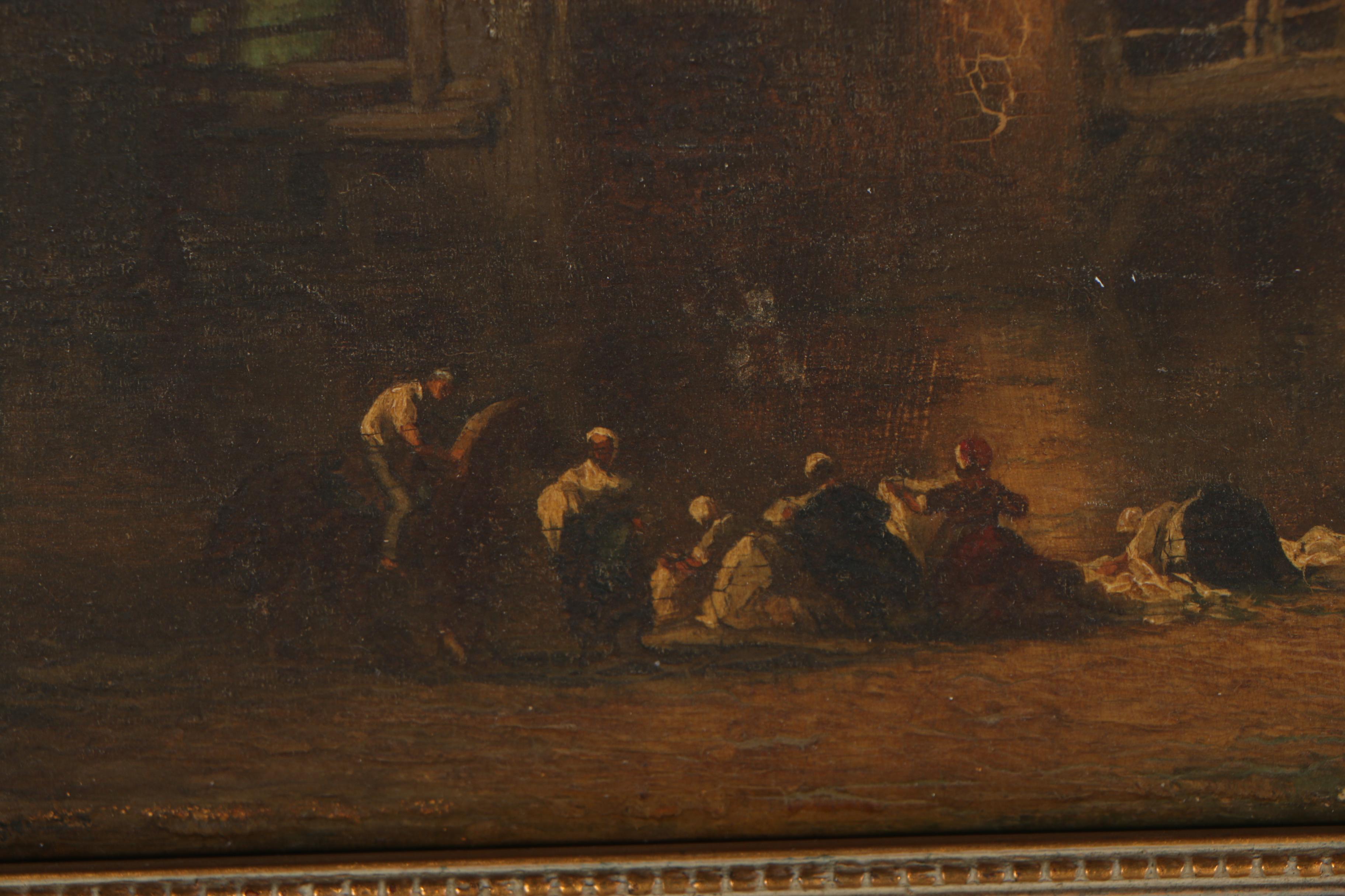 19th Century Pastoral Oil Painting