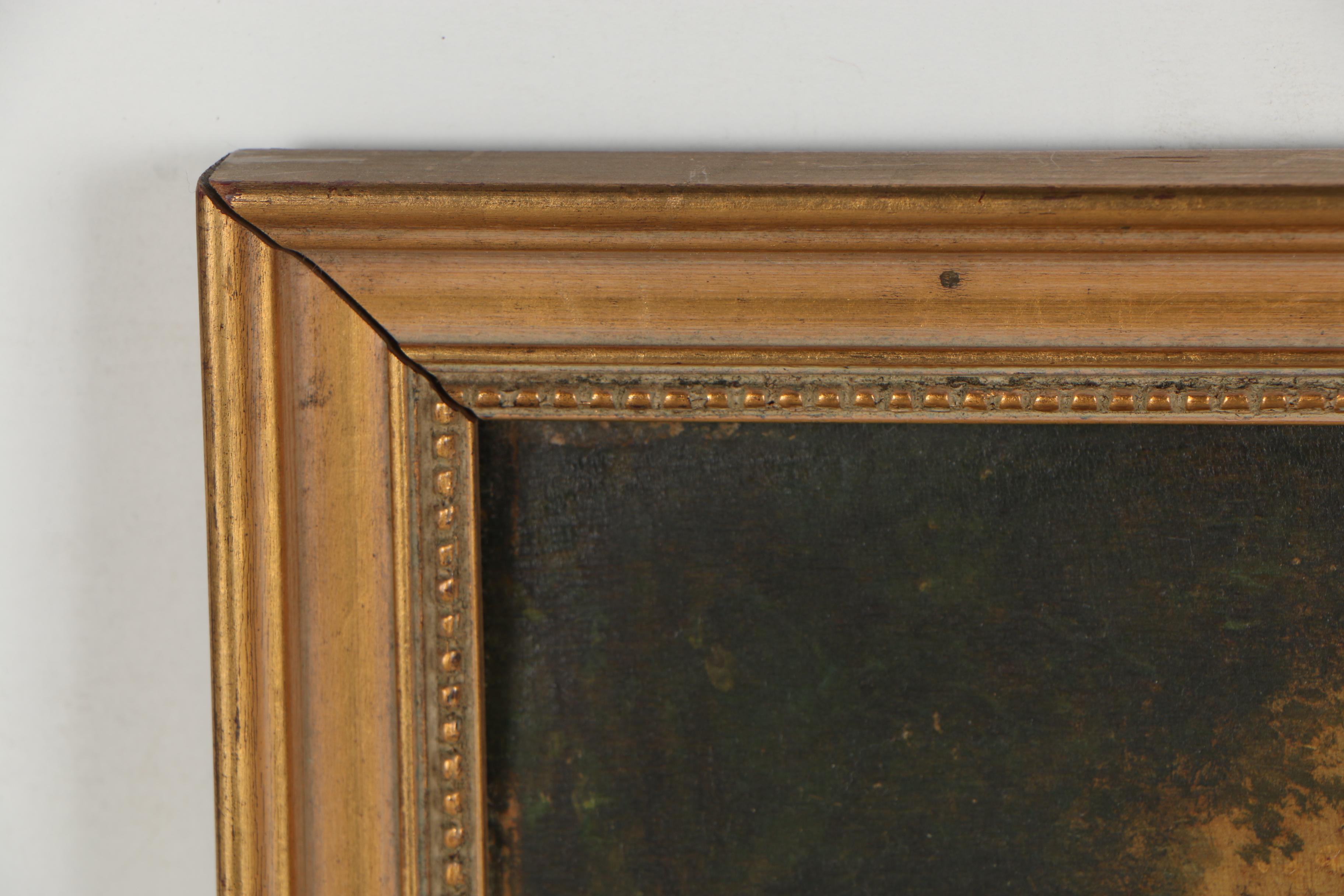 19th Century Pastoral Oil Painting