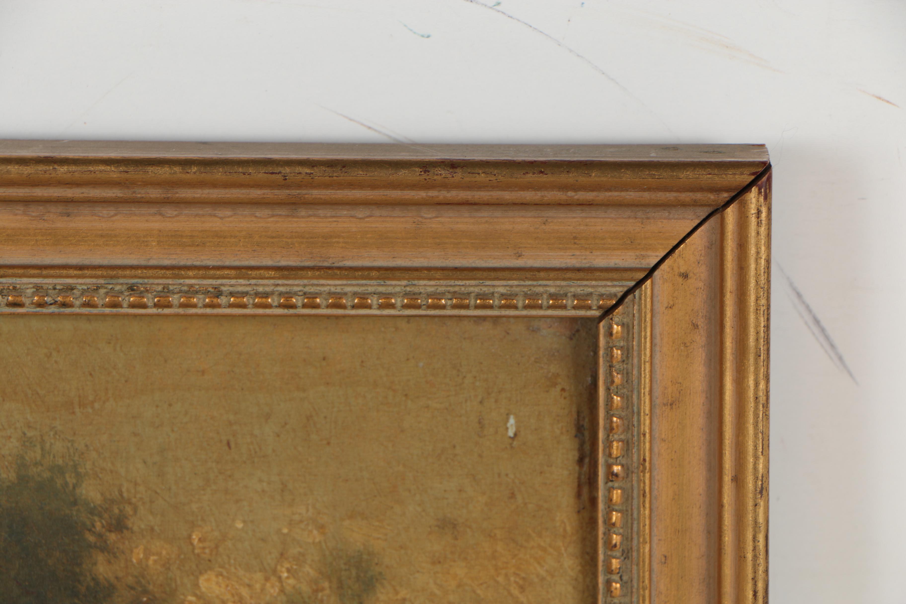 19th Century Pastoral Oil Painting