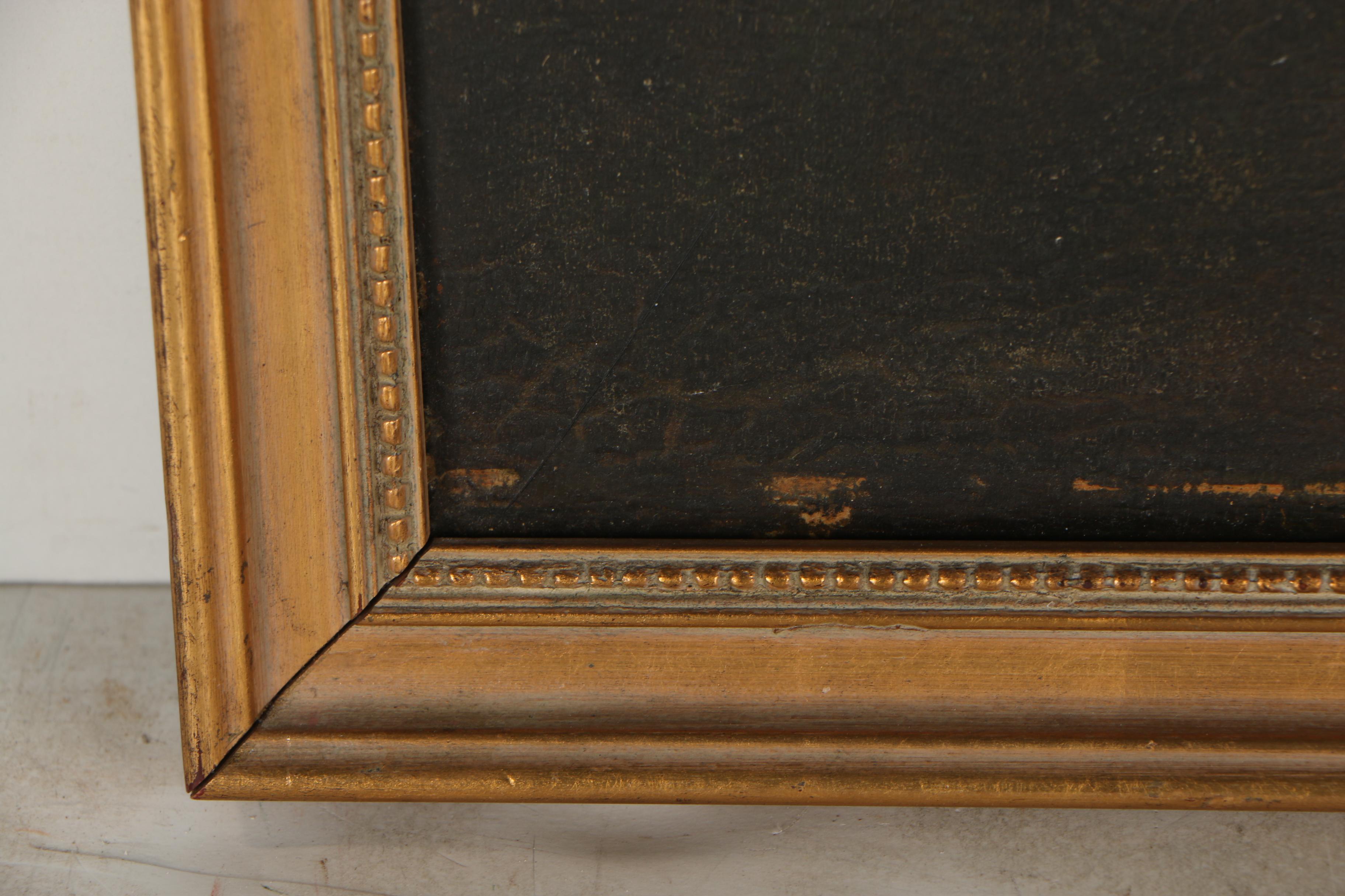 19th Century Pastoral Oil Painting