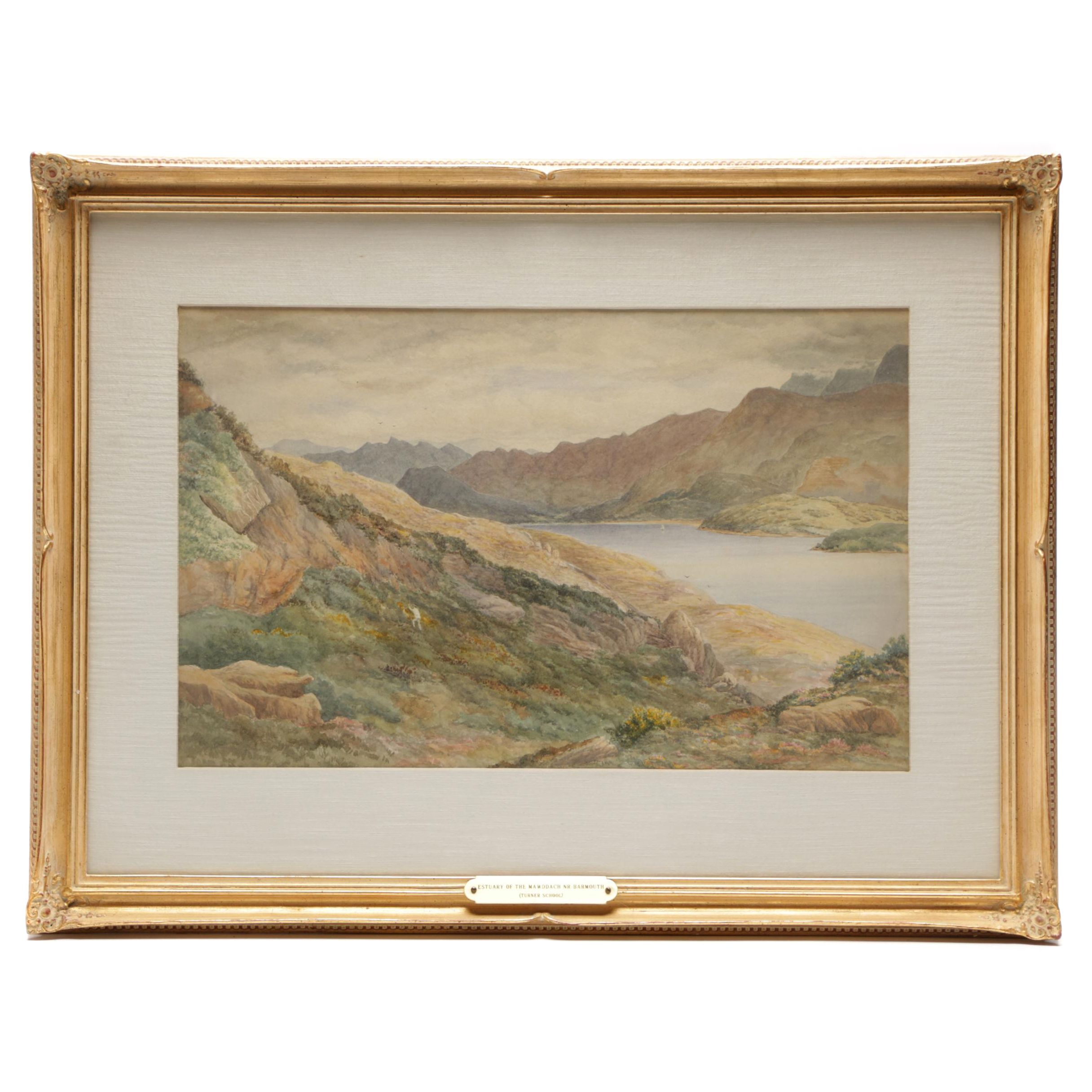 Late 19th Century British Landscape Watercolor Painting