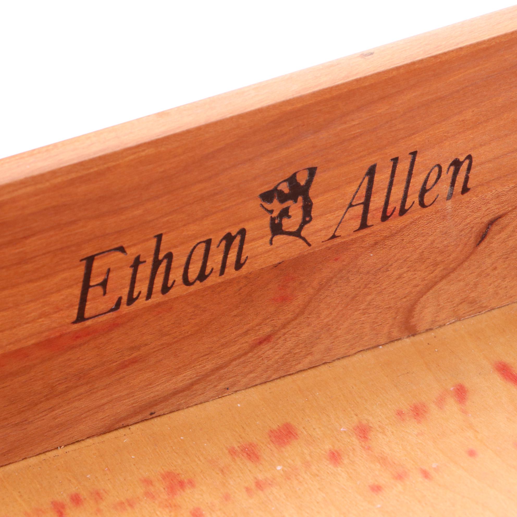 Ethan Allen Cherry Lowboy Chest