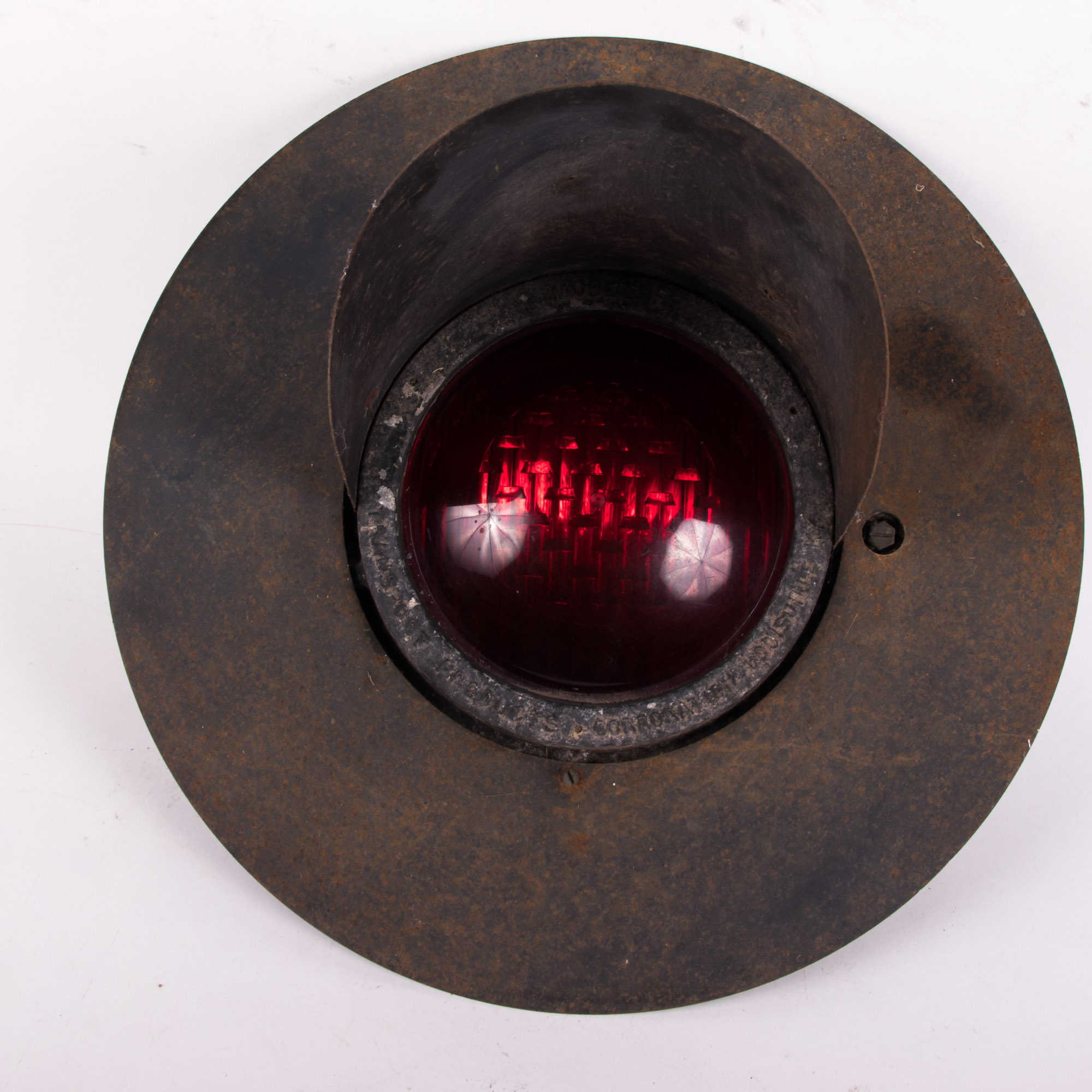 Vintage Railroad Crossing Light