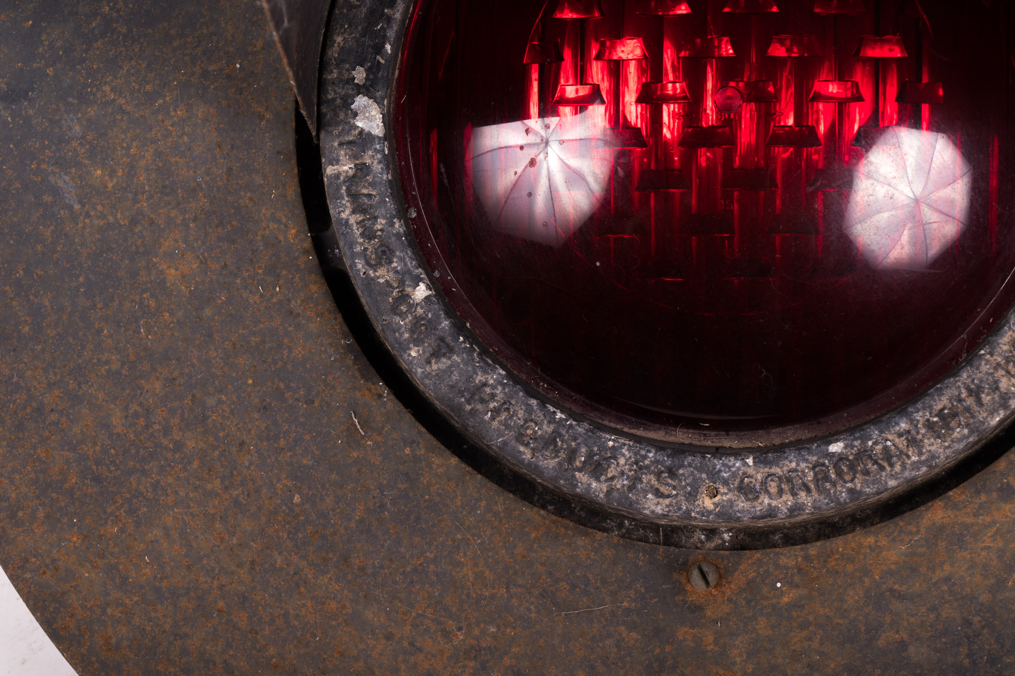 Vintage Railroad Crossing Light