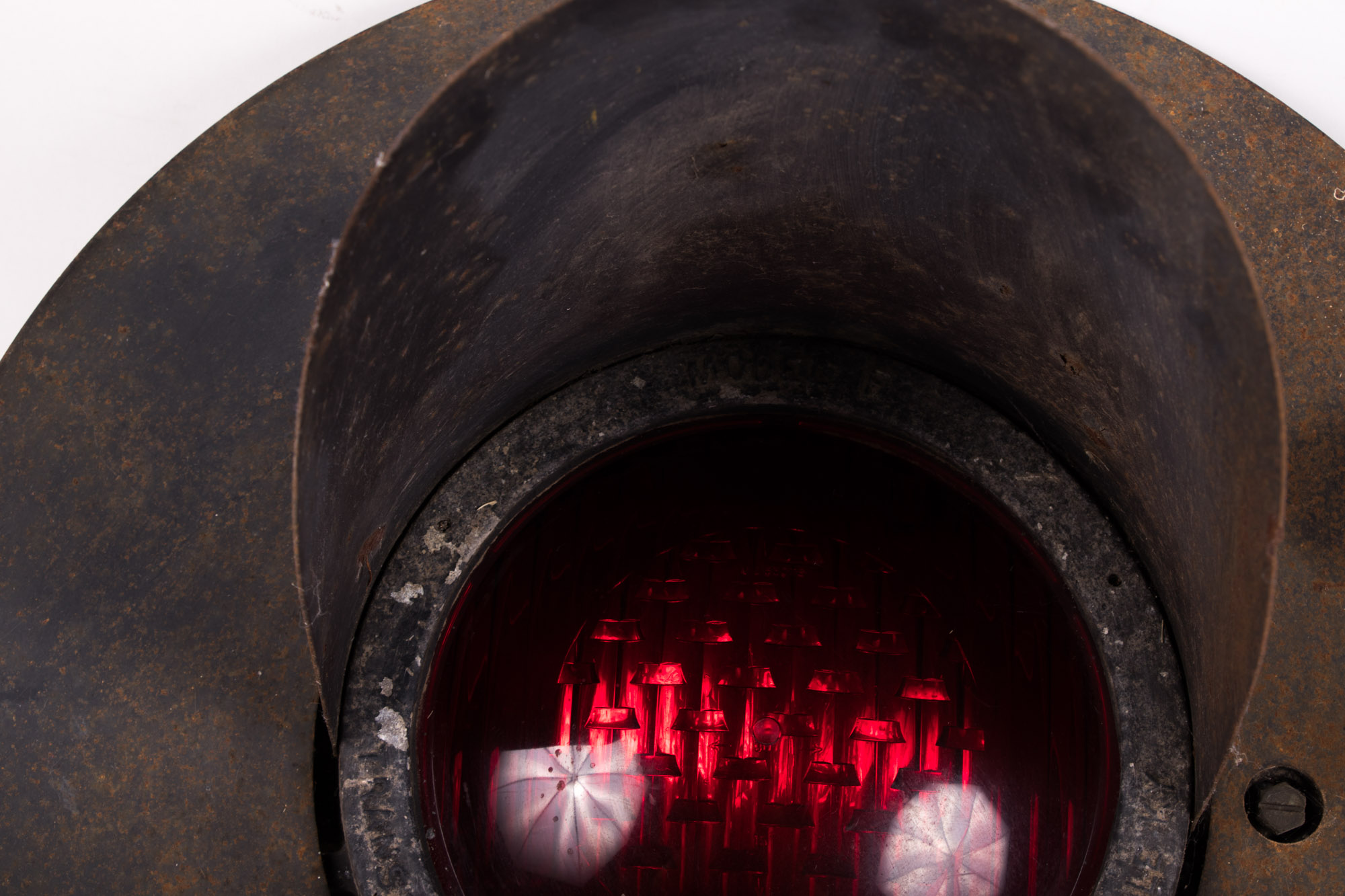 Vintage Railroad Crossing Light