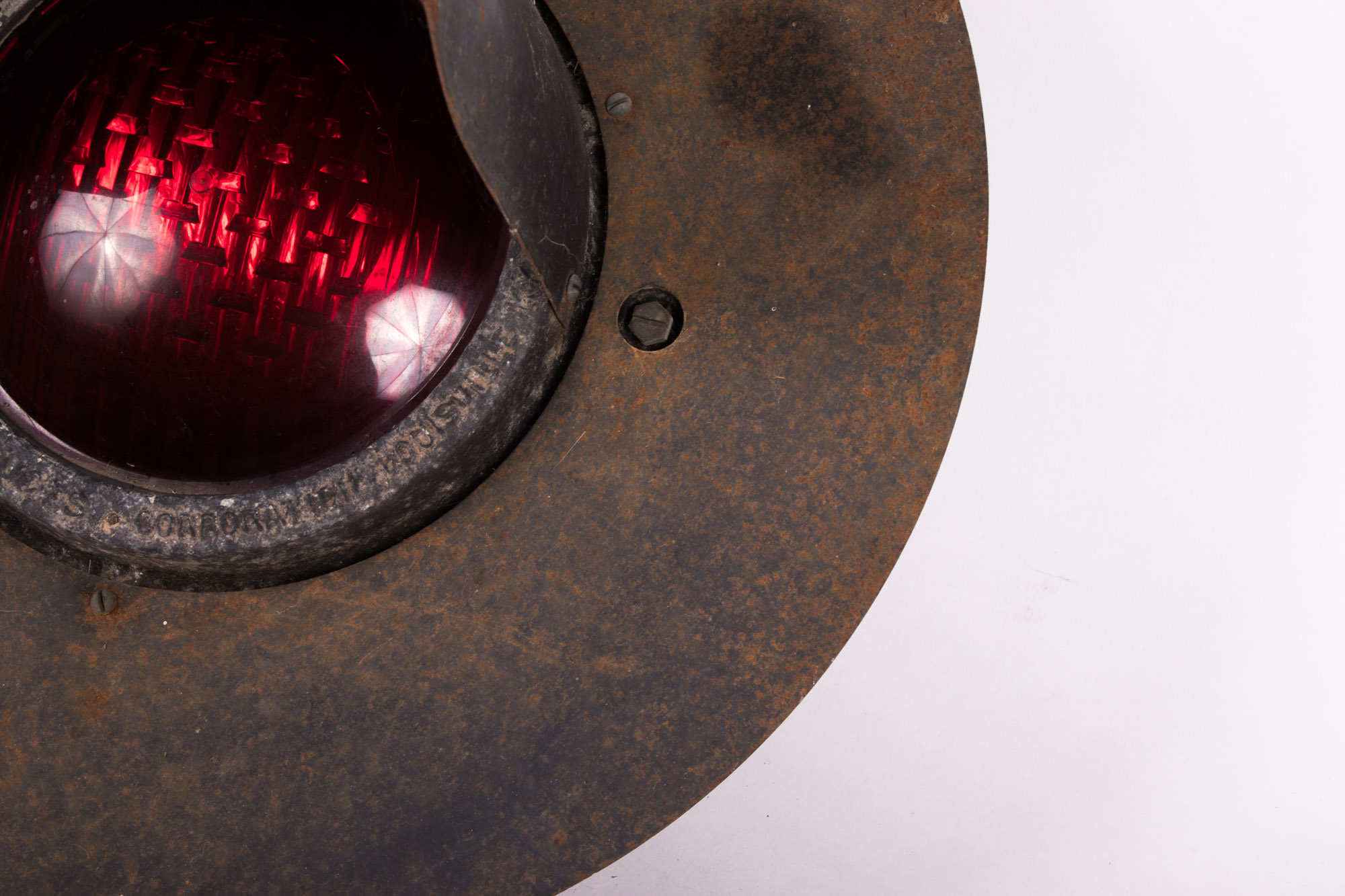 Vintage Railroad Crossing Light