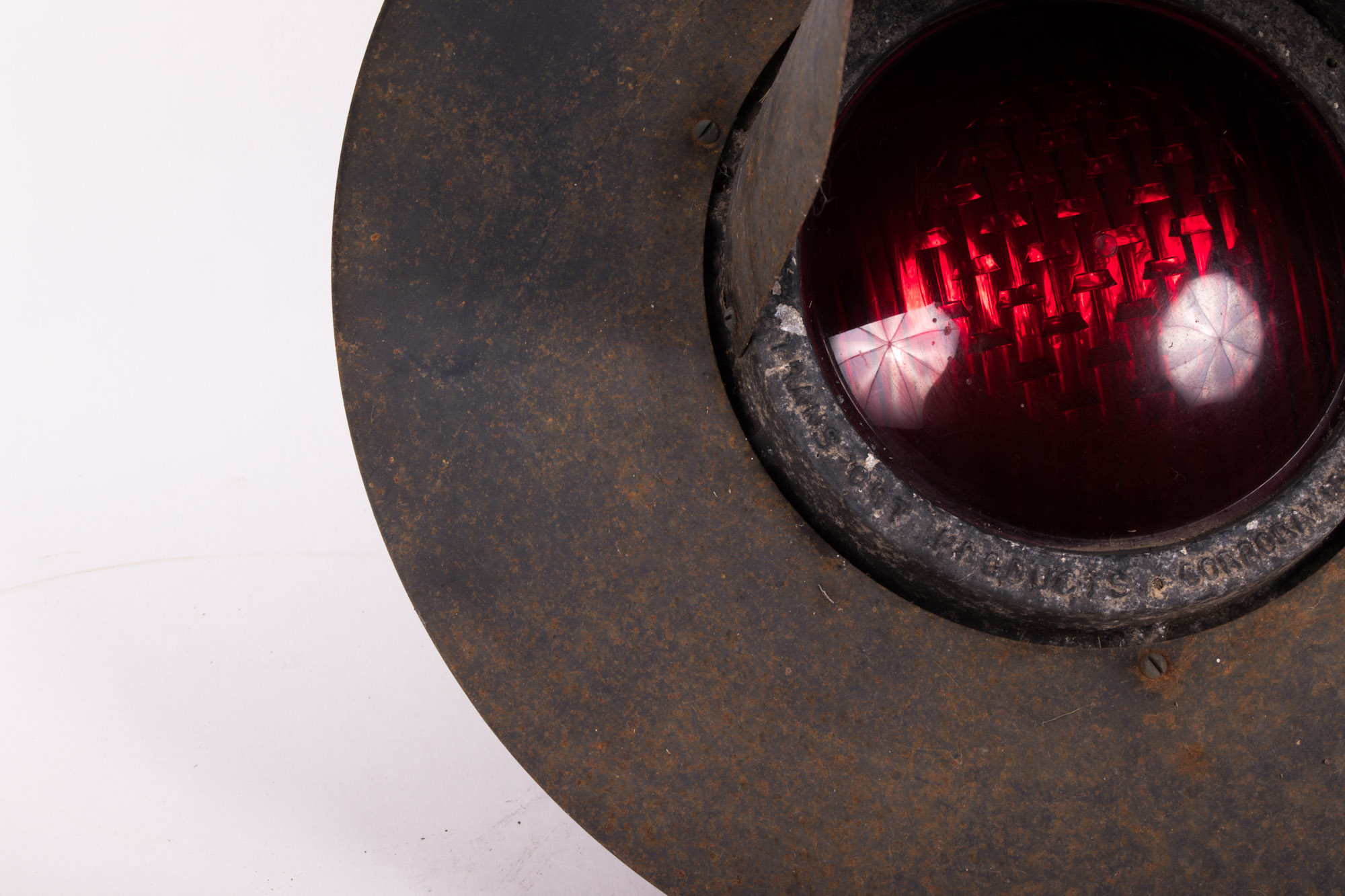 Vintage Railroad Crossing Light