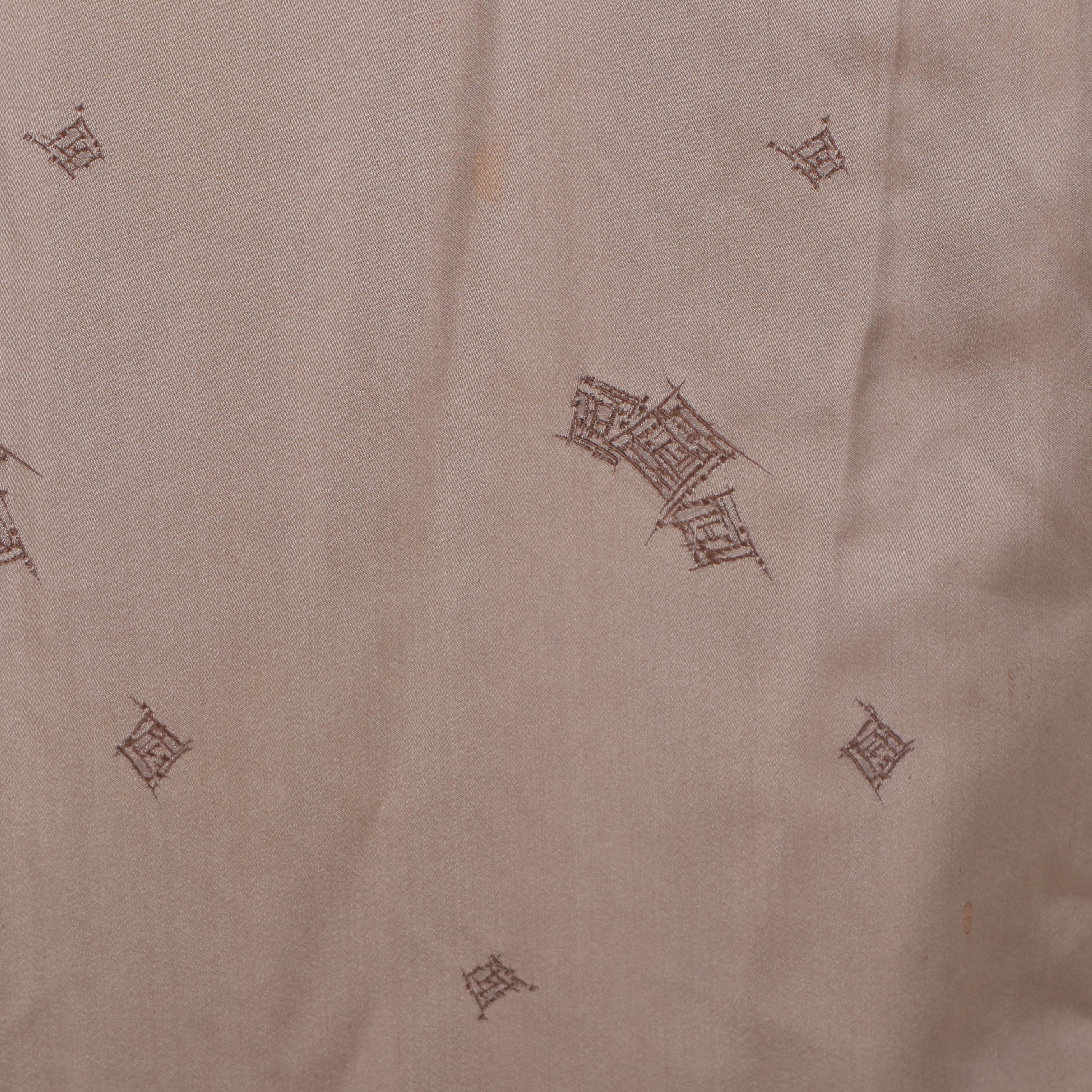 Women's Vintage Hutzler's of Baltimore Double-Breasted Mahogany Mink Fur Coat