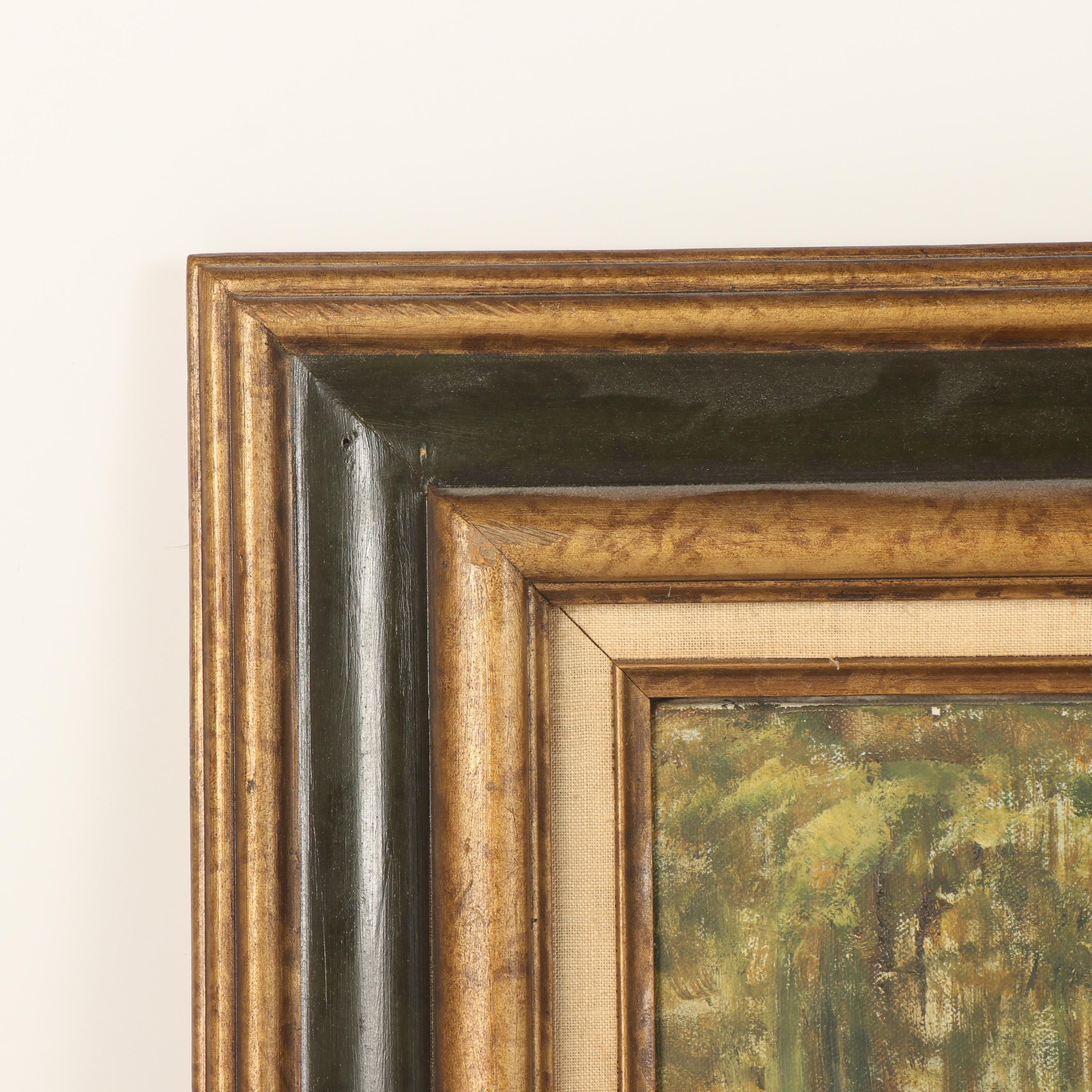 Harold "Napoleon" King Oil Painting of Southern Plantation