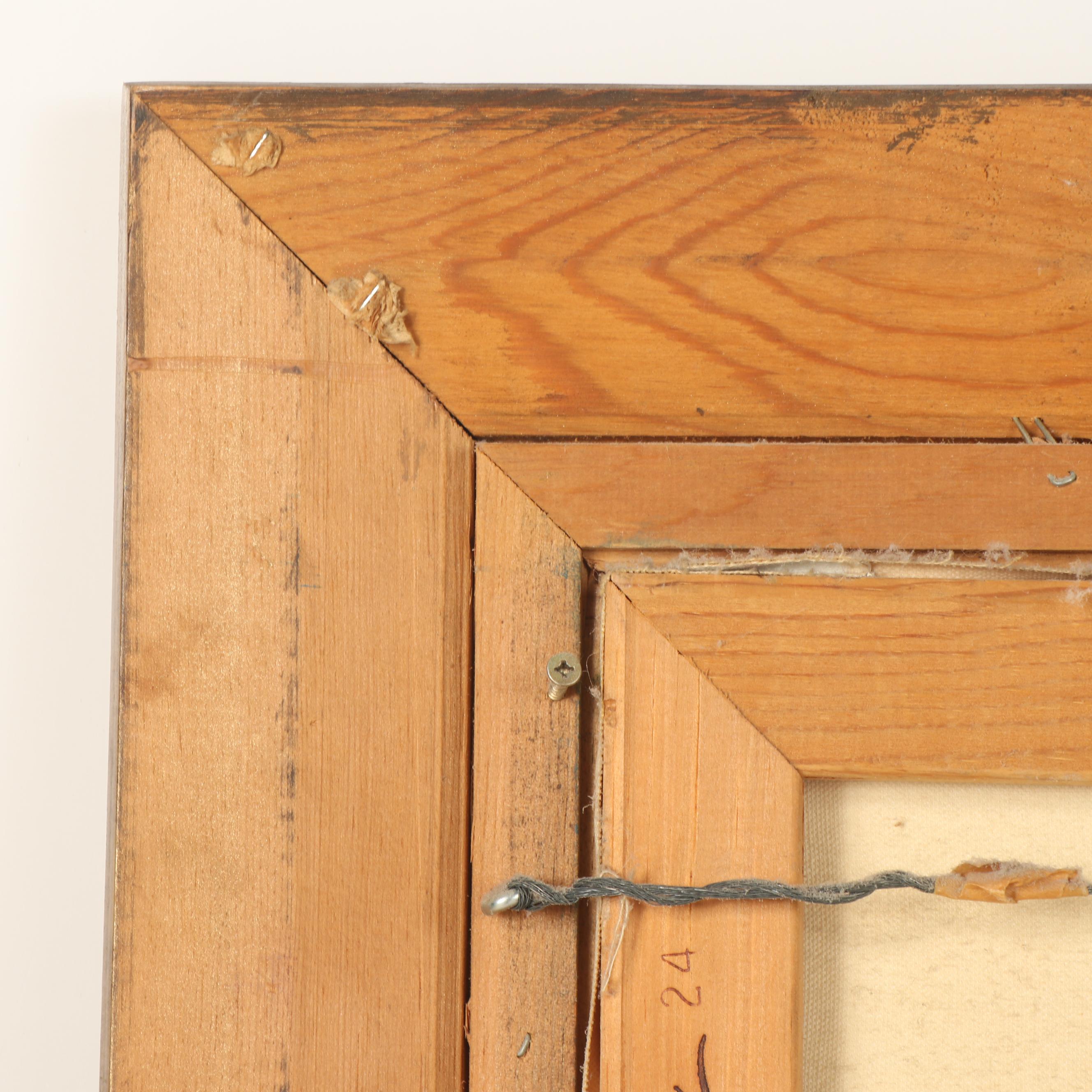 Harold "Napoleon" King Oil Painting of Southern Plantation