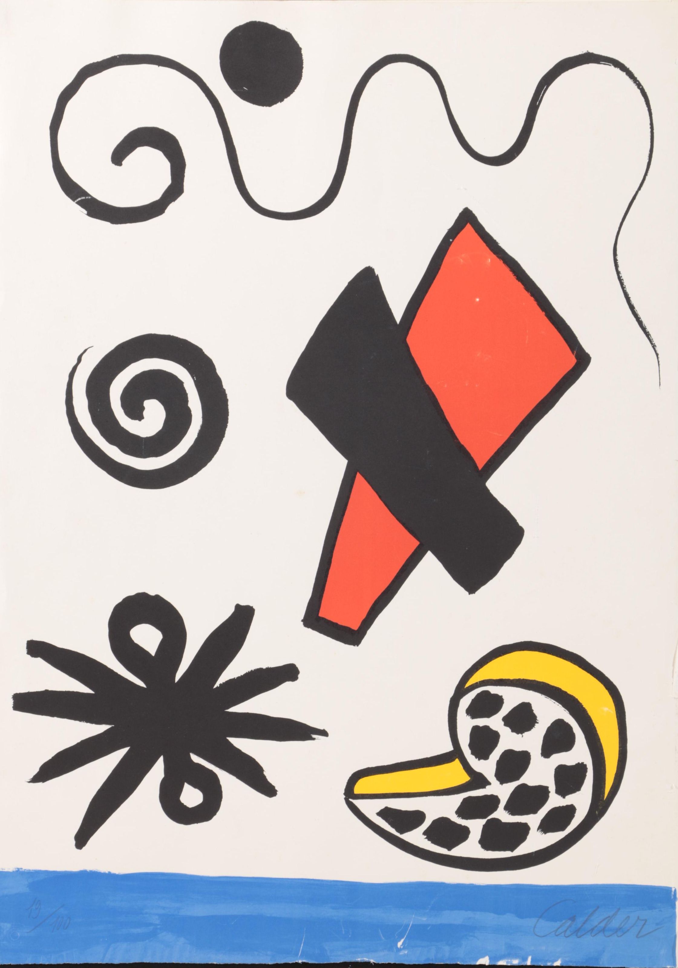 Alexander Calder Lithograph