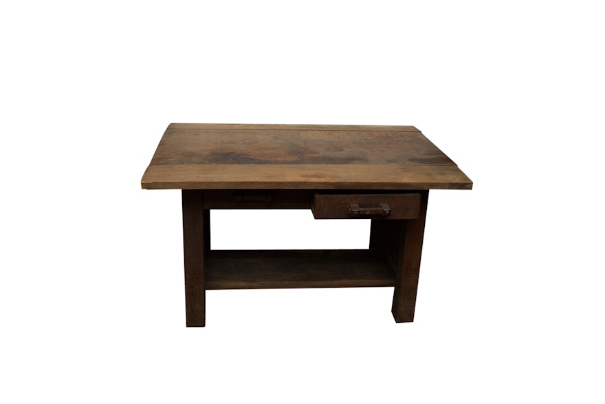 Antique Mission Style Table