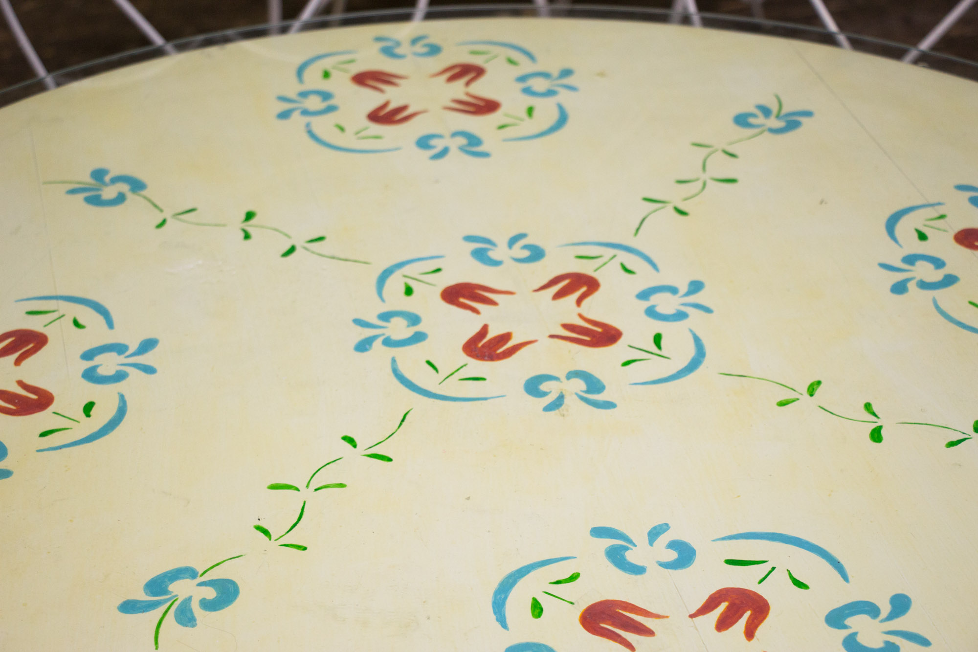 Vintage Ice Cream Parlor Table and Chairs