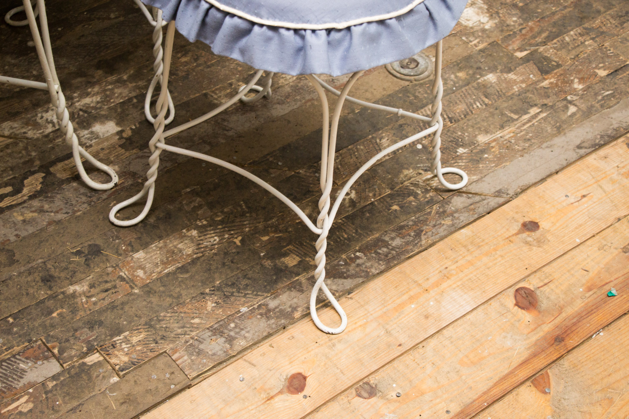 Vintage Ice Cream Parlor Table and Chairs