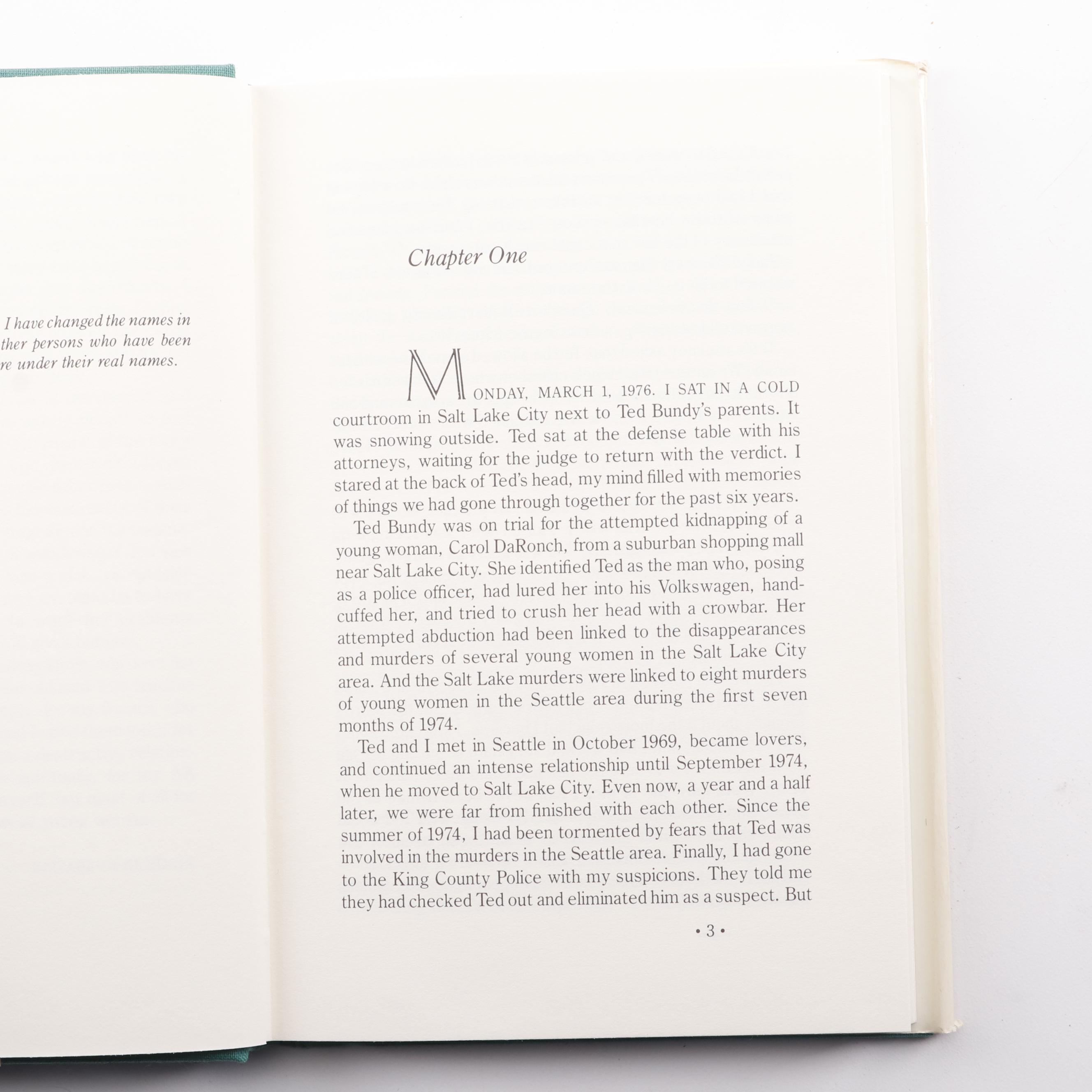 "The Phantom Prince: My Life with Ted Bundy" by Elizabeth Kendall