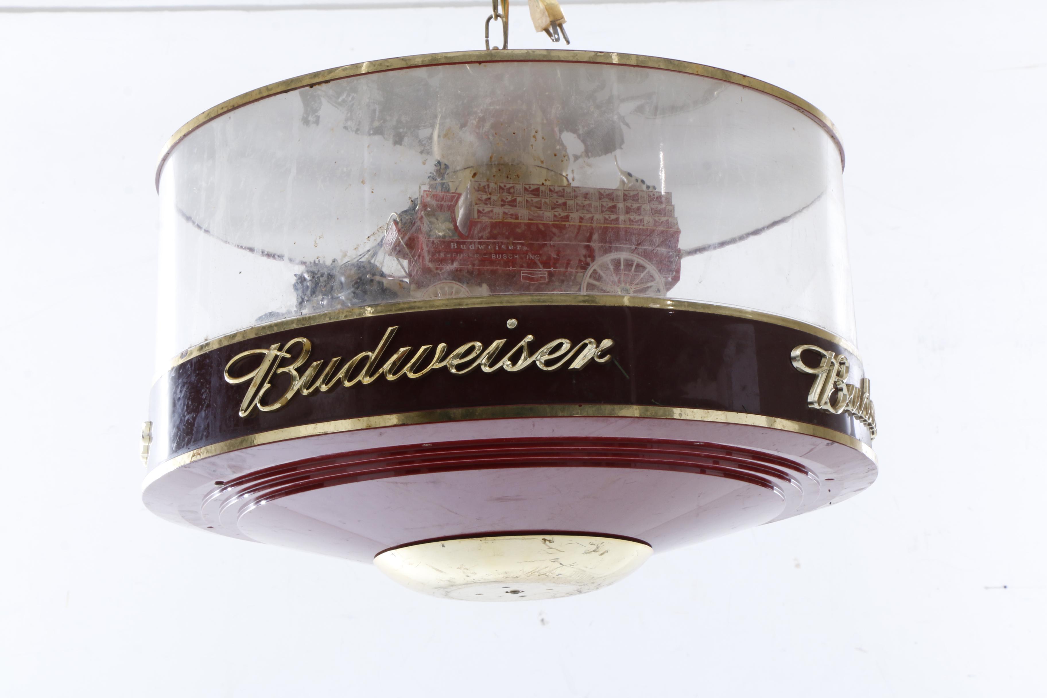 Budweiser Clydesdales Pendant Light Fixture