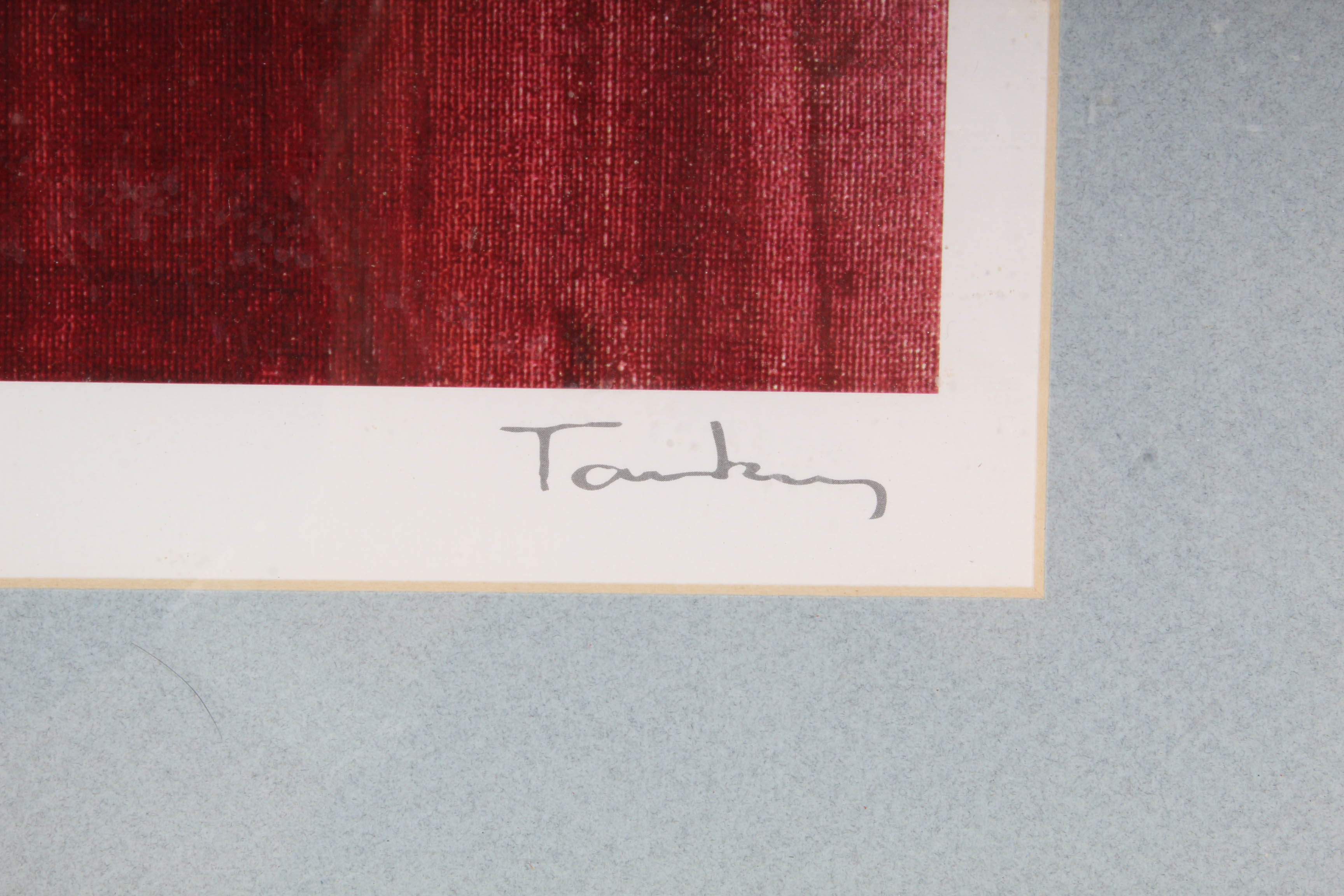 After Itzchak Tarkay "Indigo Chapeau" Offset Lithograph