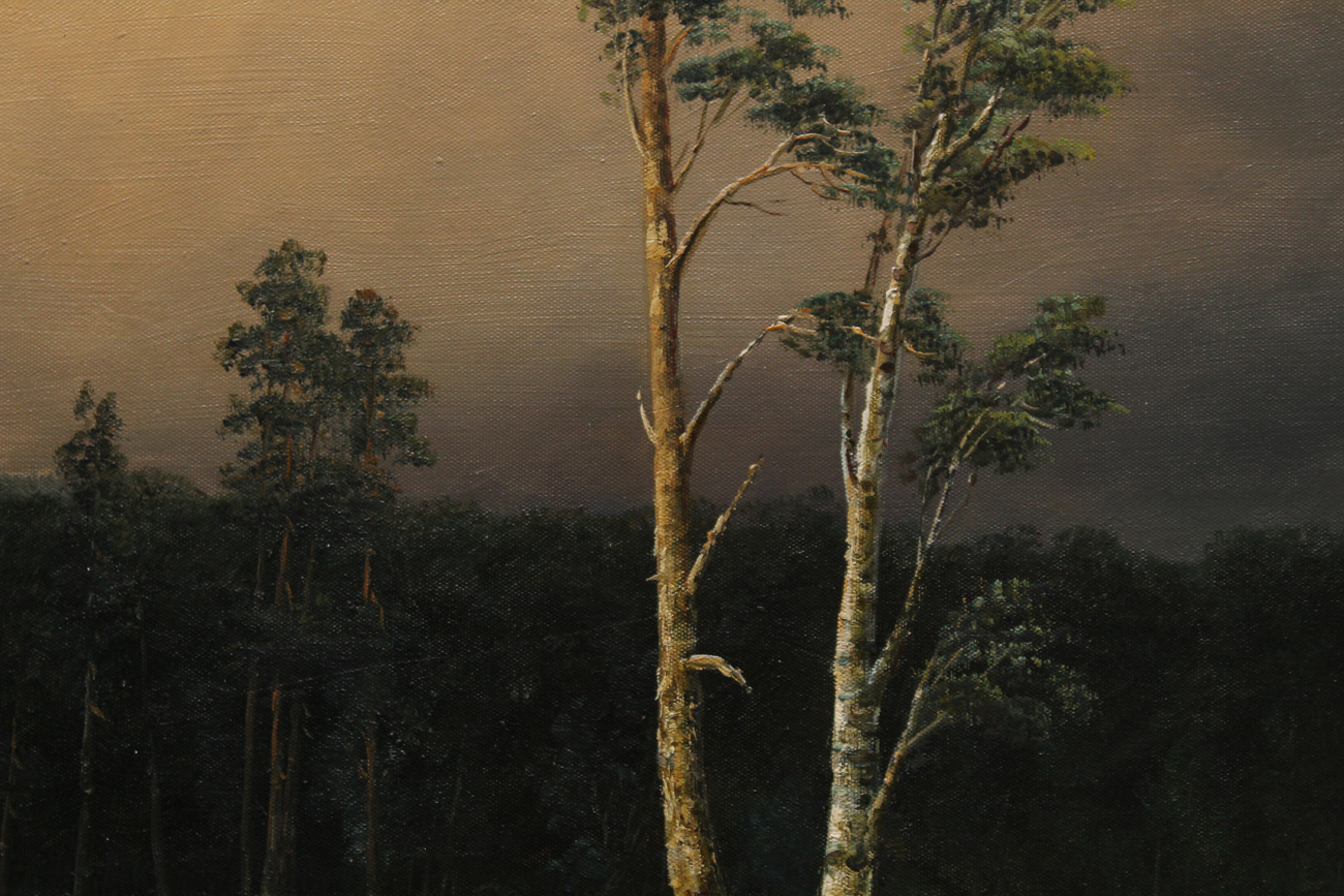 Robert Oil Painting of Coastal Scene