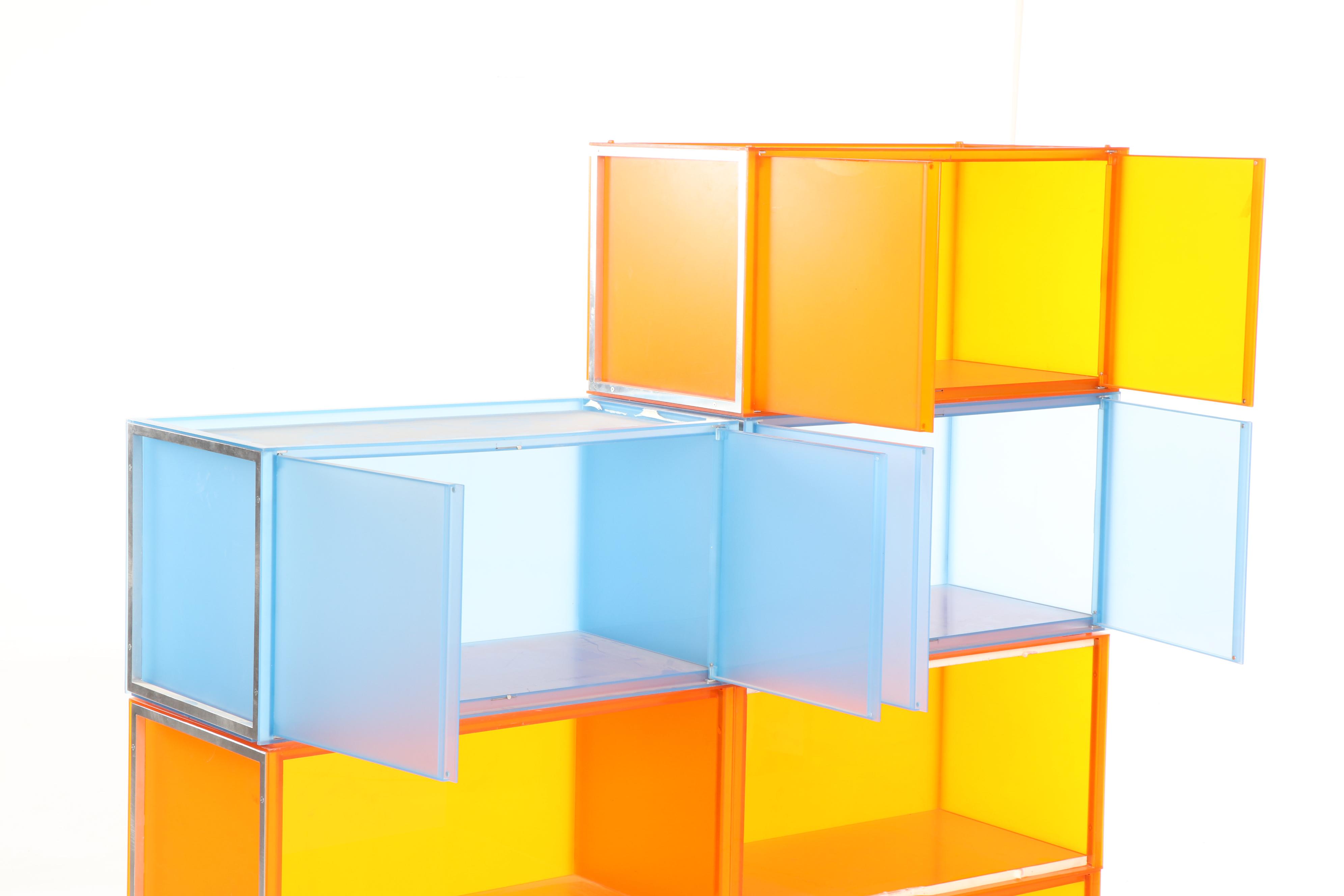 Piero Lissoni For Kartell One Storage System, Mid-20th Century