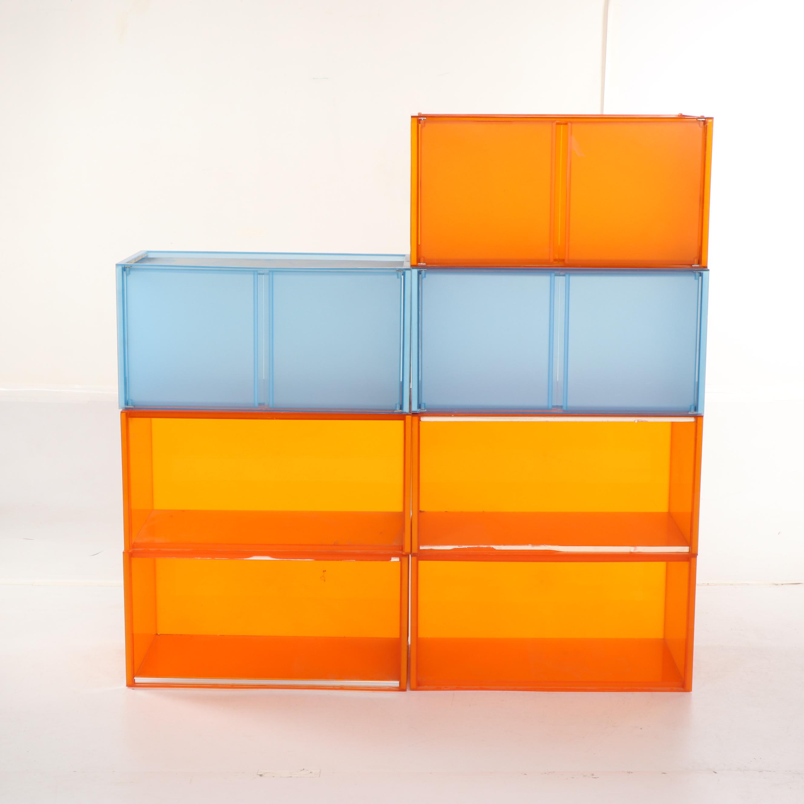 Piero Lissoni For Kartell One Storage System, Mid-20th Century