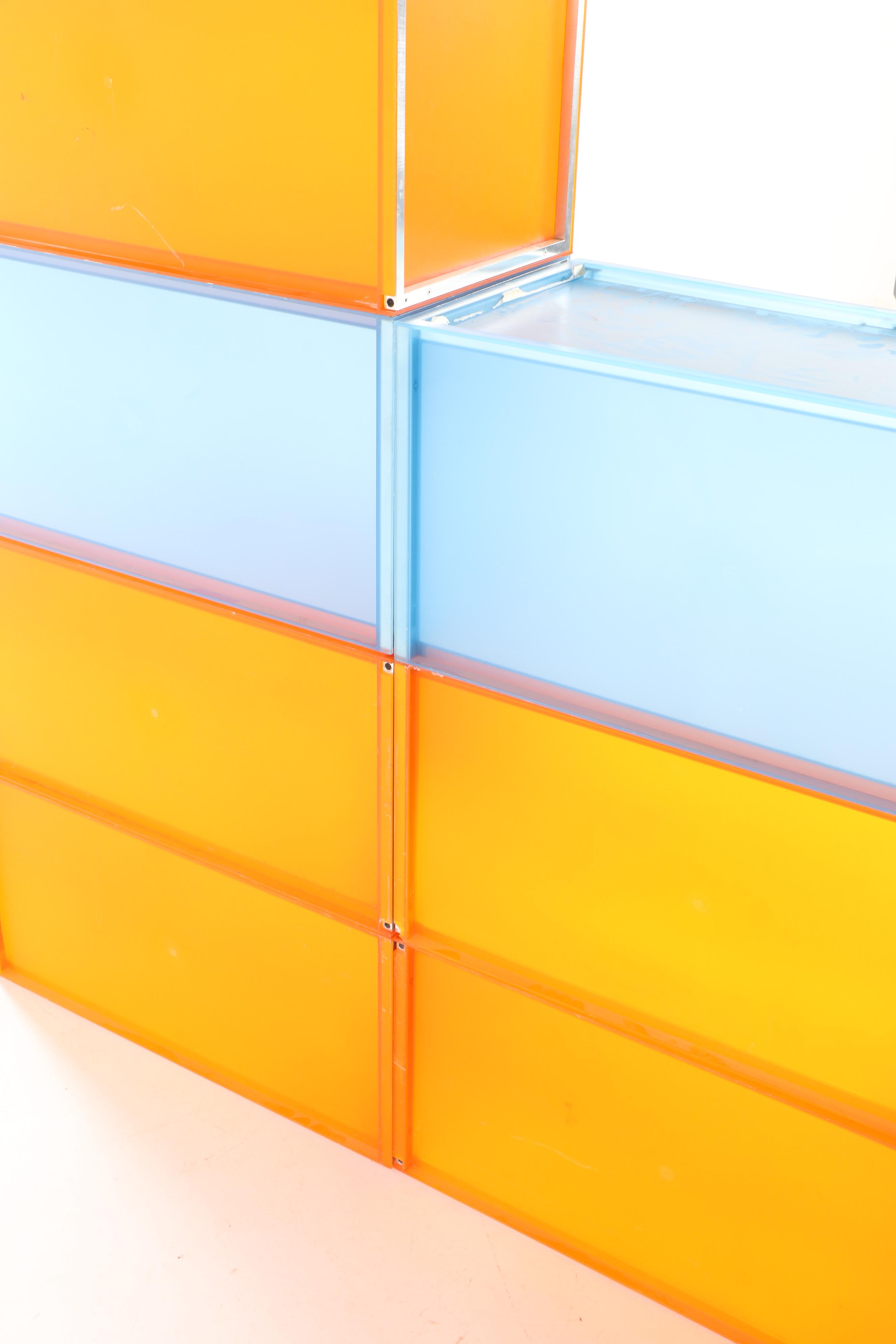 Piero Lissoni For Kartell One Storage System, Mid-20th Century