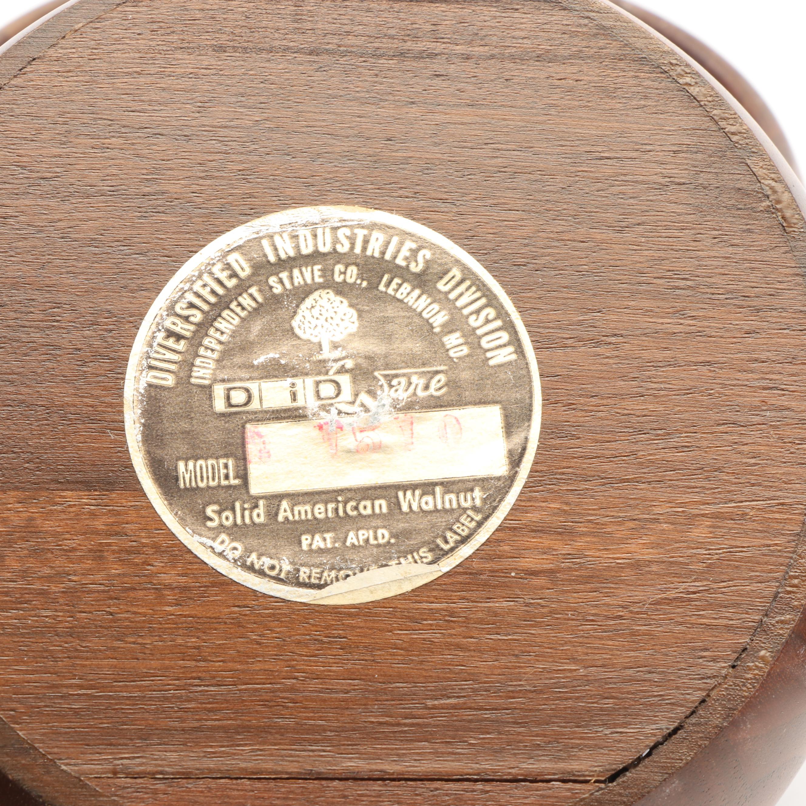 Walnut Salad Bowl Set