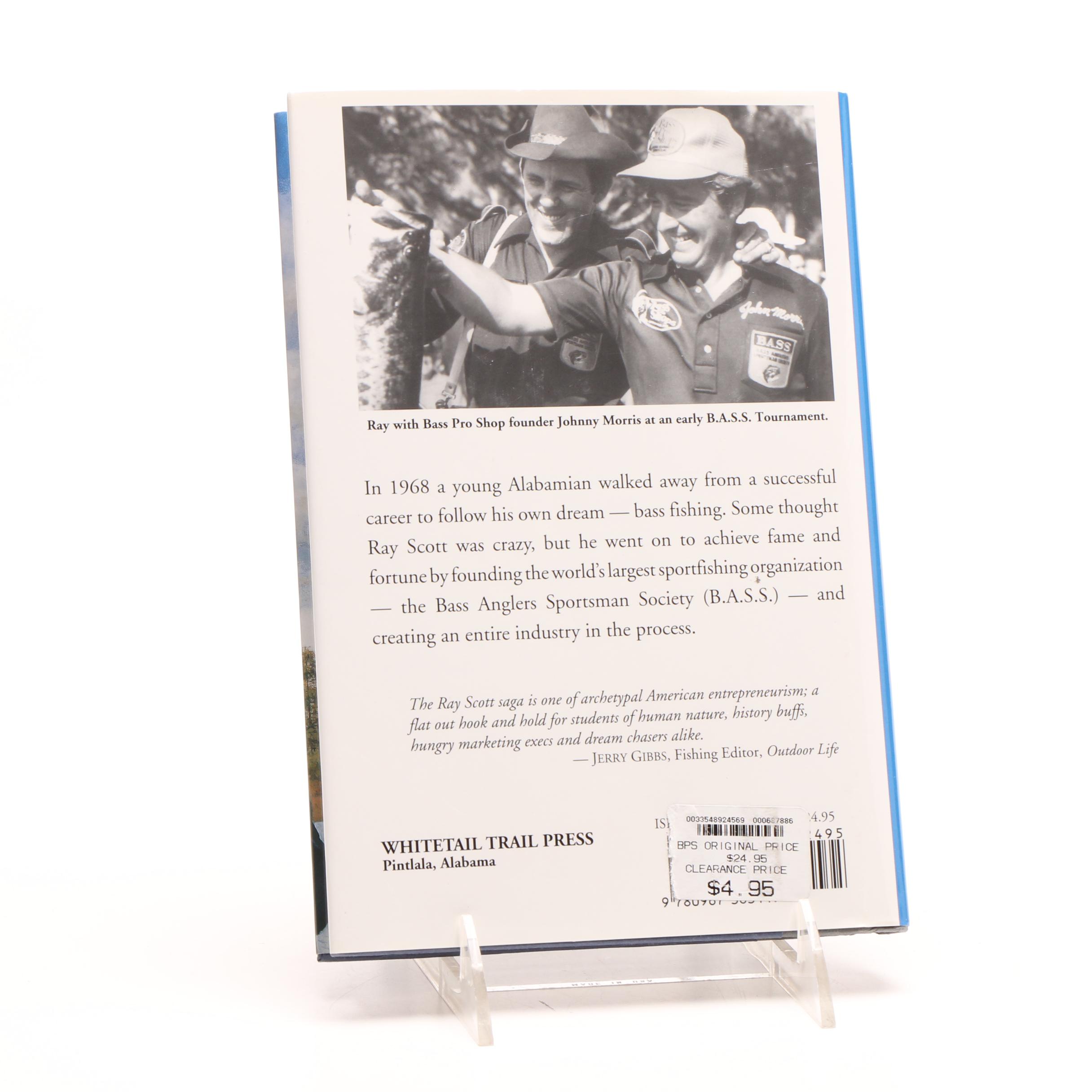 "Bass Boss" by Robert H. Boyle, Signed First Edition