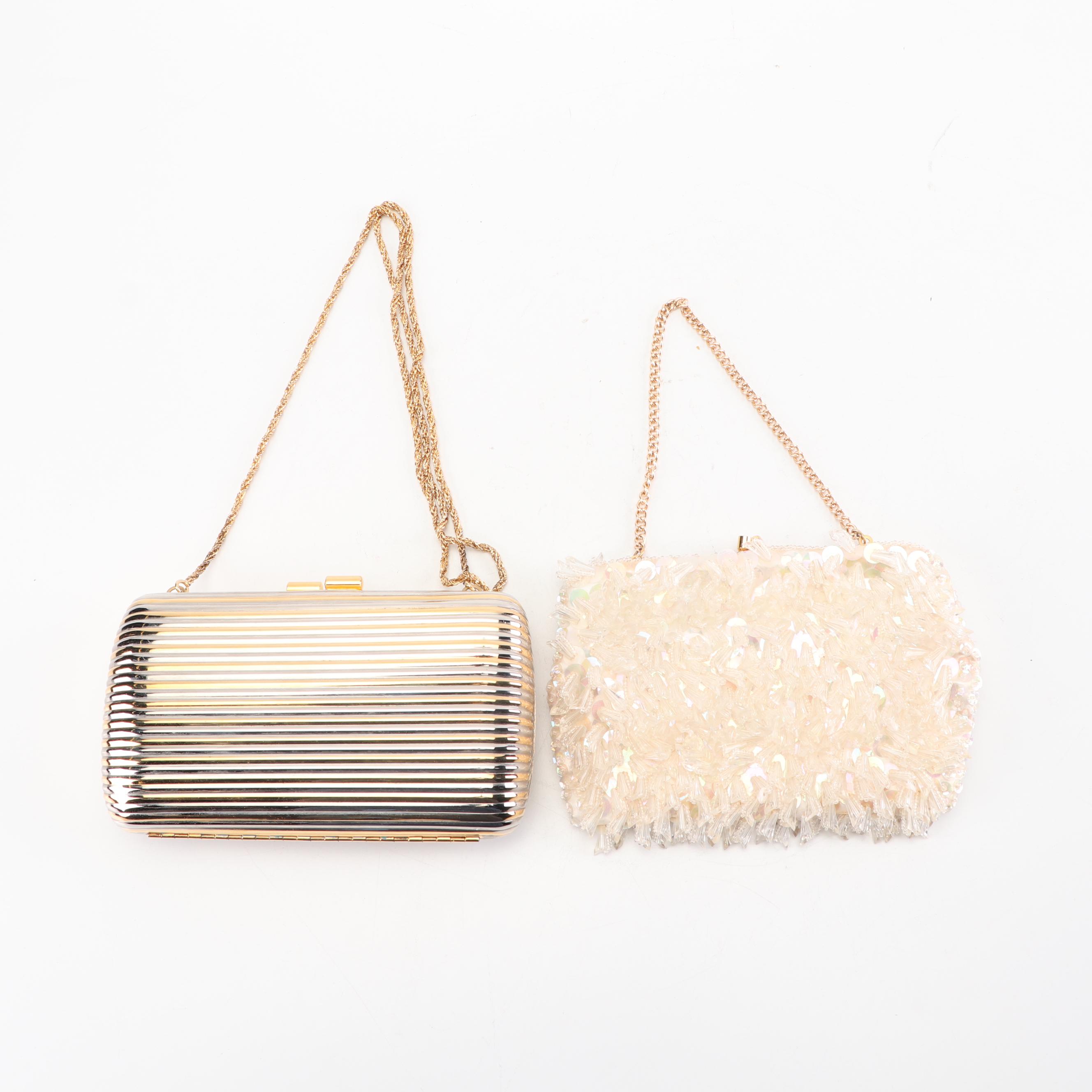 Evening Bags with Japanese Table Lighters and Ash Receiver, Late 20th Century