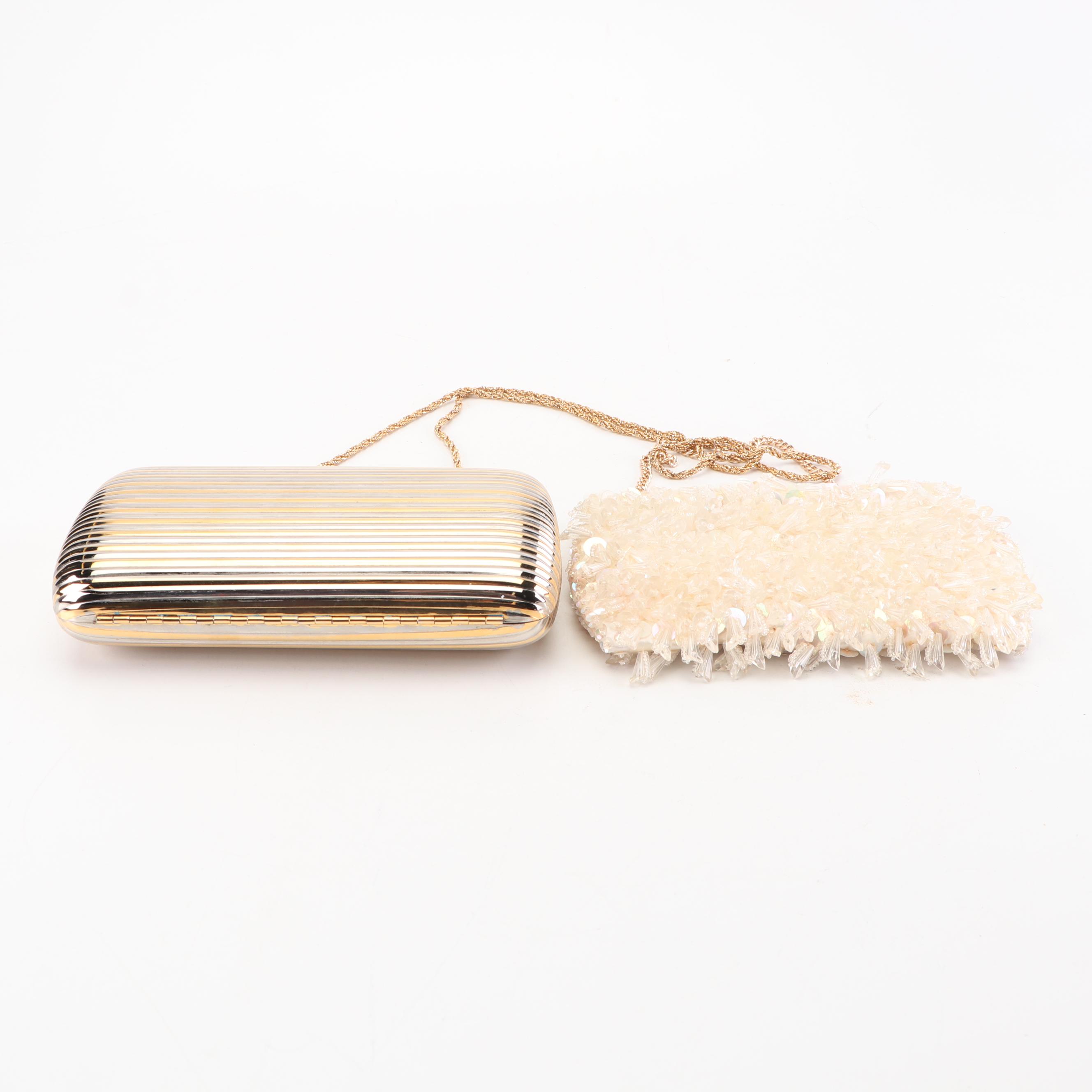 Evening Bags with Japanese Table Lighters and Ash Receiver, Late 20th Century