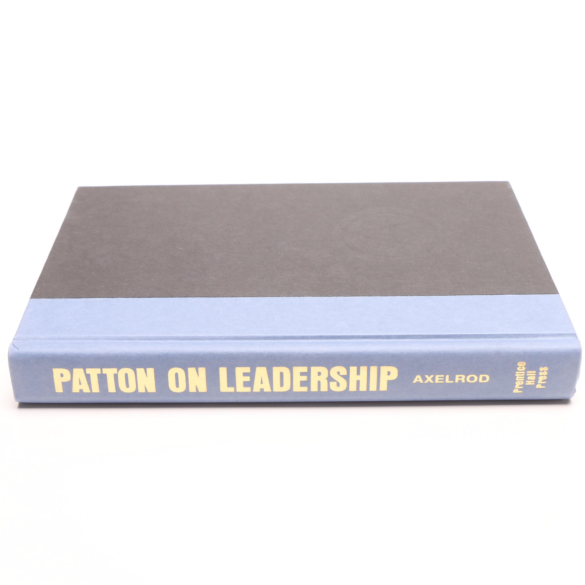 Nonfiction Books including First Edition "Patton on Leadership" by Alan Axelrod